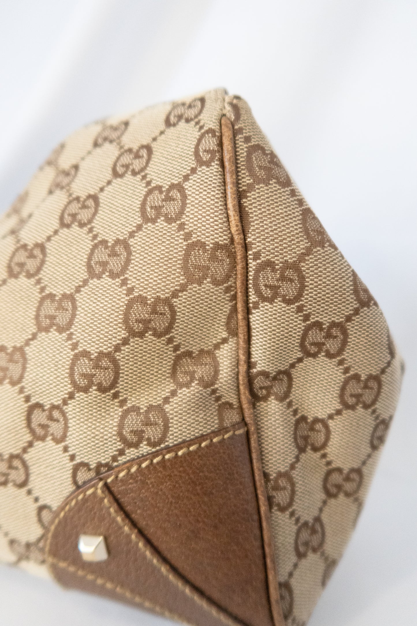 Gucci GG Nailhead Jackie Bardot Bag