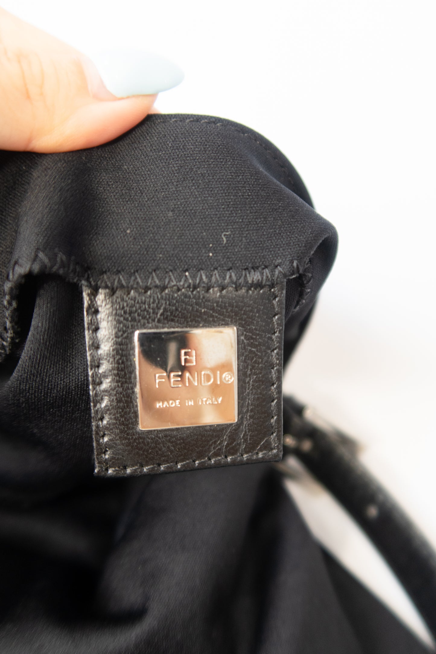 Fendi Baguette Black Shoulder Bag
