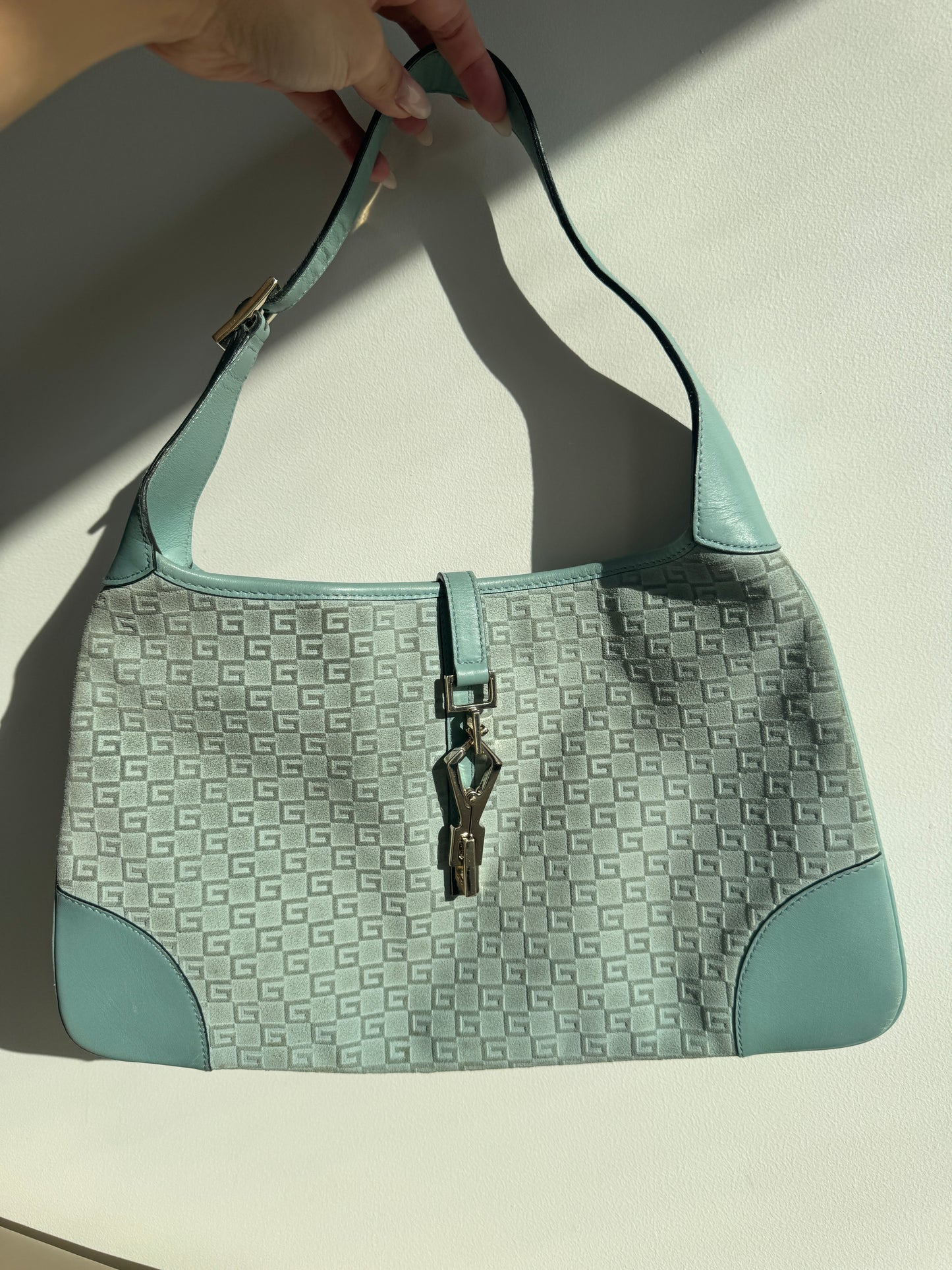 Gucci Jackie Suede Shoulder Bag