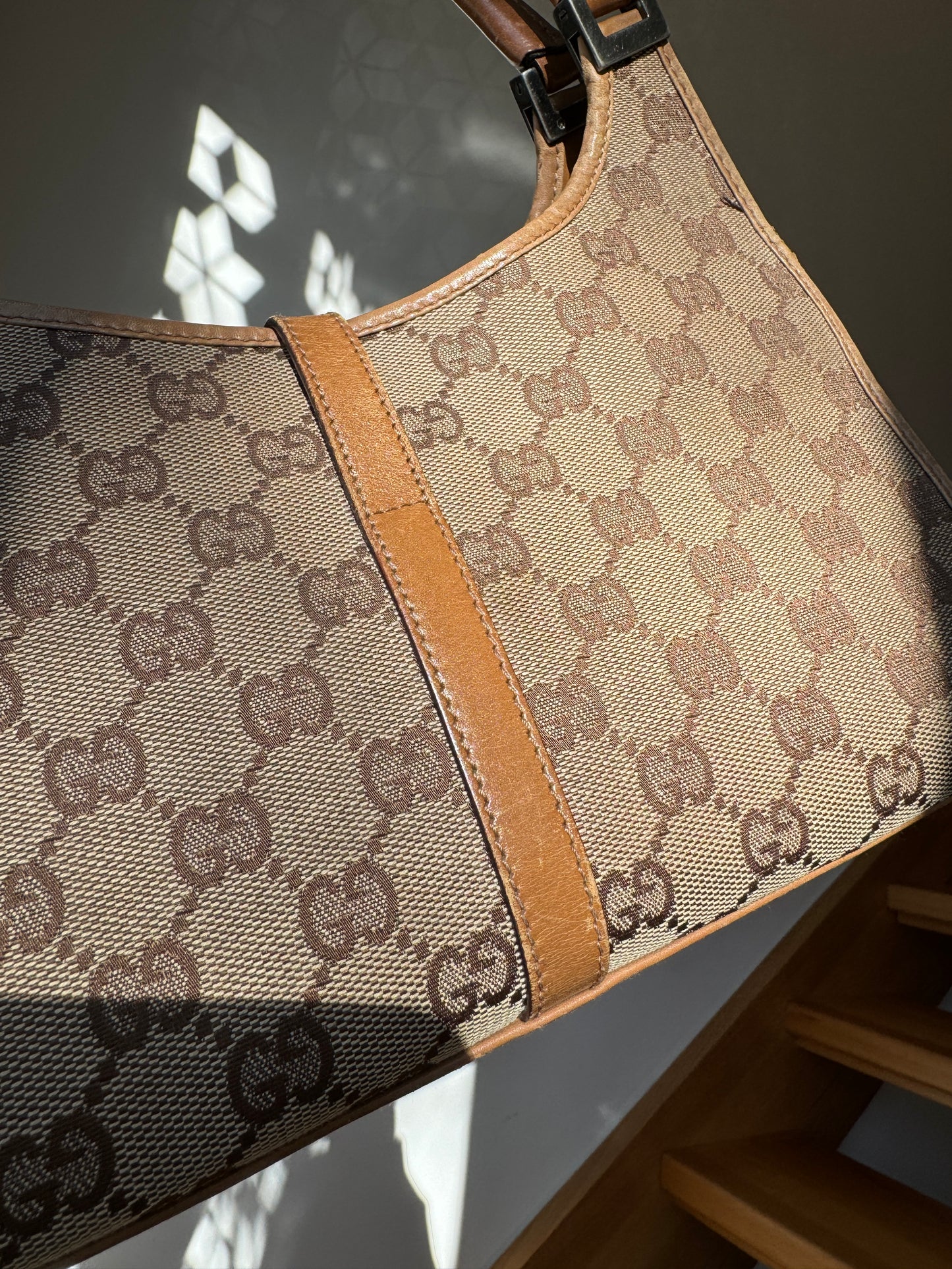 Gucci Jackie Bardot Small Shoulder Bag