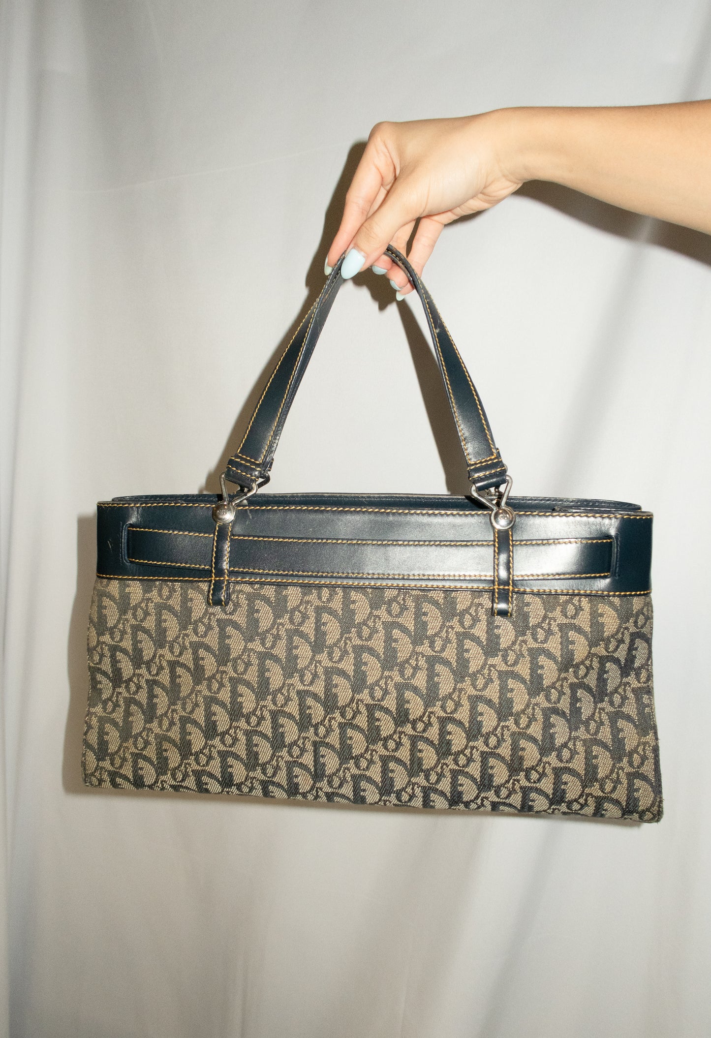 Christian Dior Trotter Jeans Pocket Tote Bag