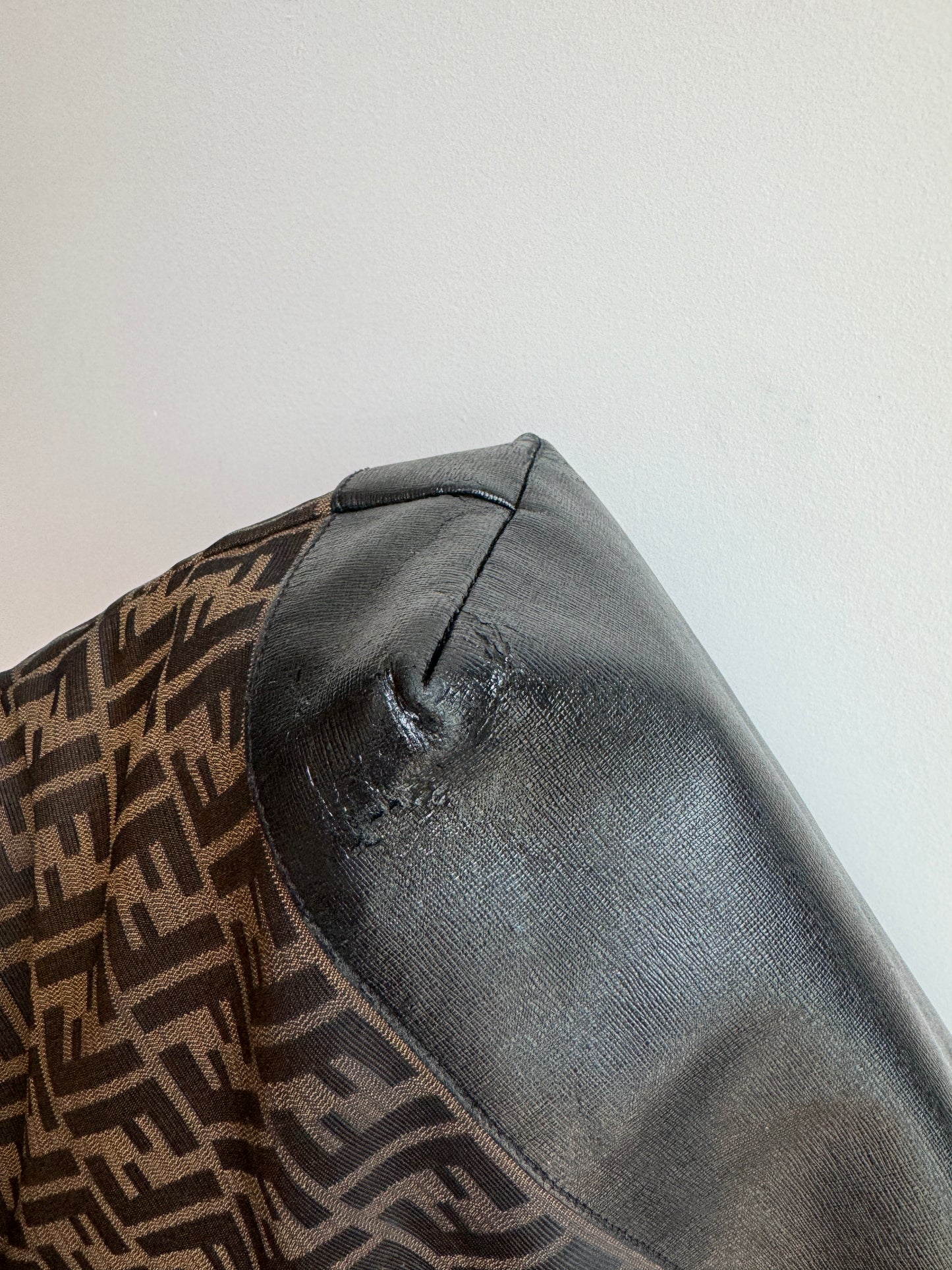 Fendi Zucca Monogram Shopper Tote Bag