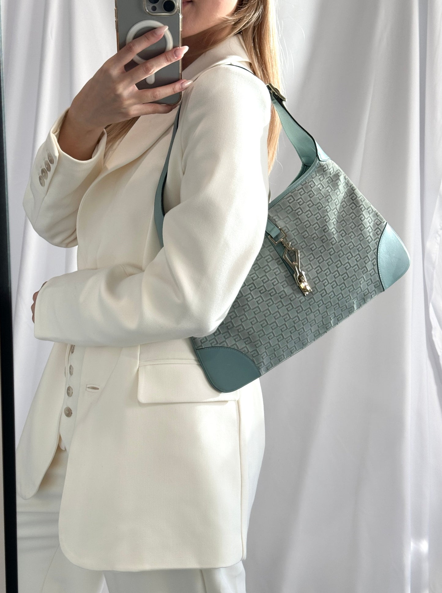 Gucci Jackie Suede Shoulder Bag