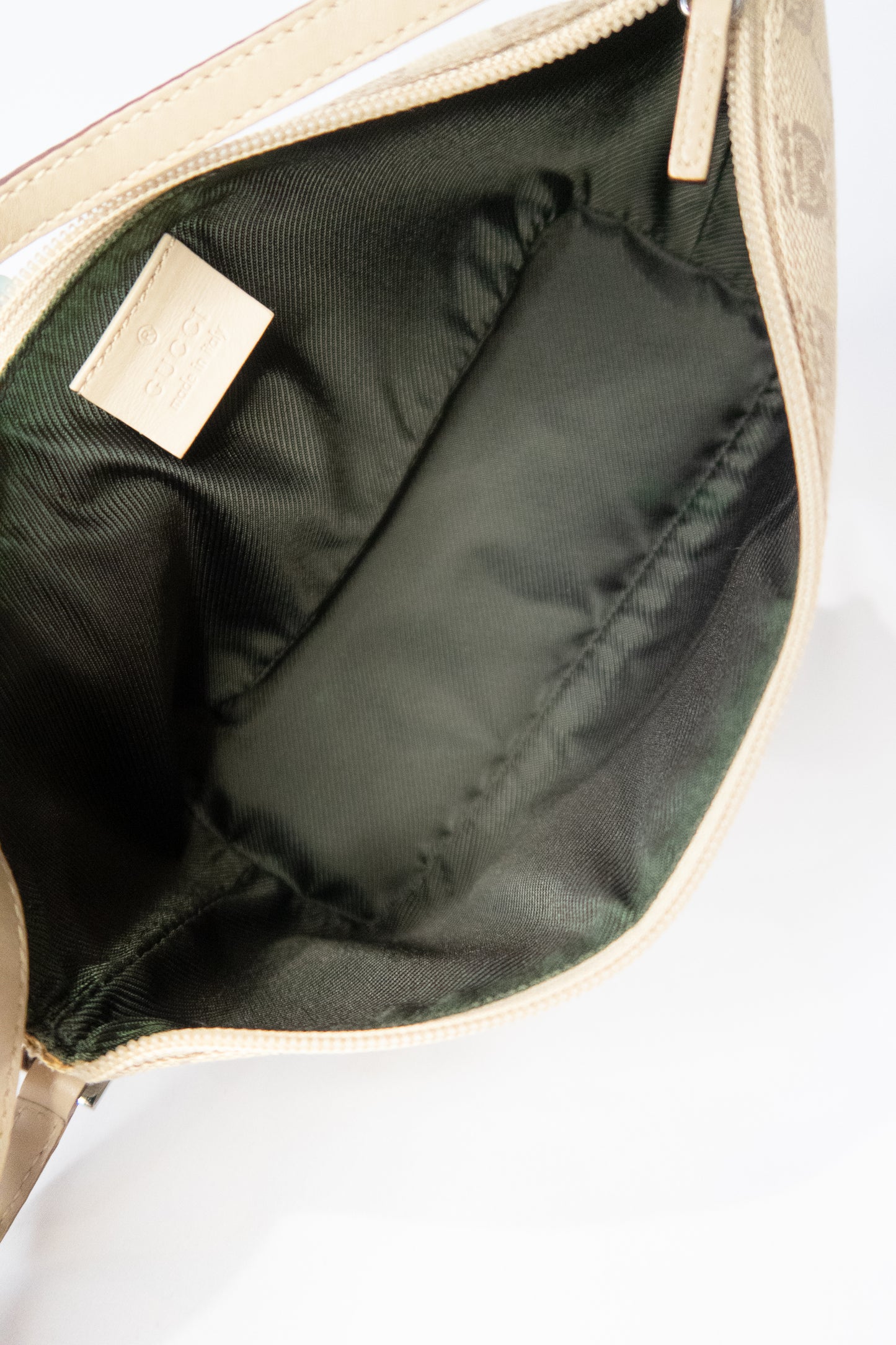 Gucci Monogram Boat Pochette Bag