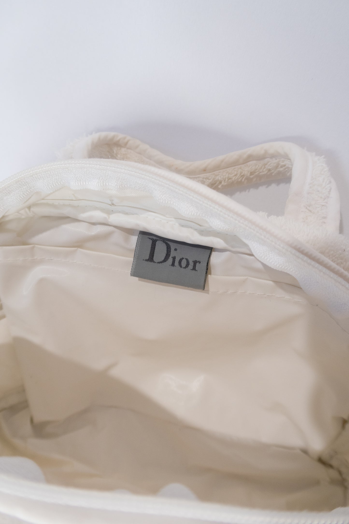Dior J'adore Terry Cloth Mini Bowler Bag