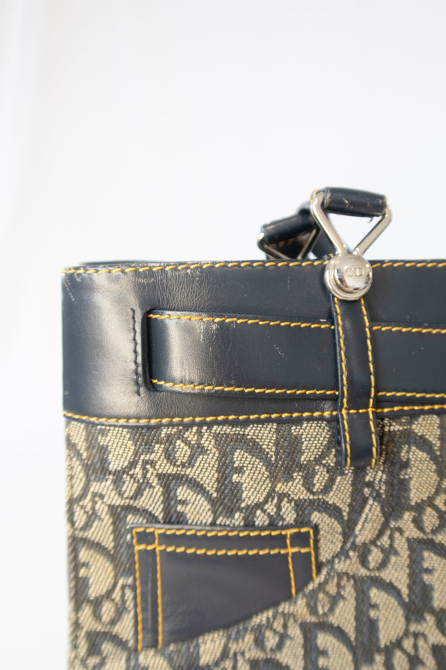 Christian Dior Trotter Jeans Pocket Tote Bag