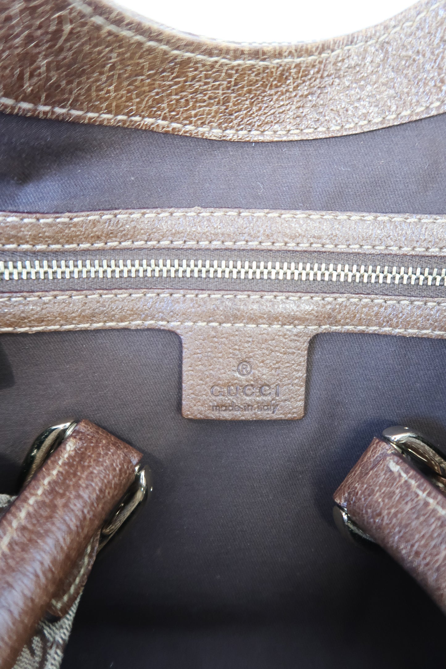 Gucci GG Nailhead Jackie Bardot Bag