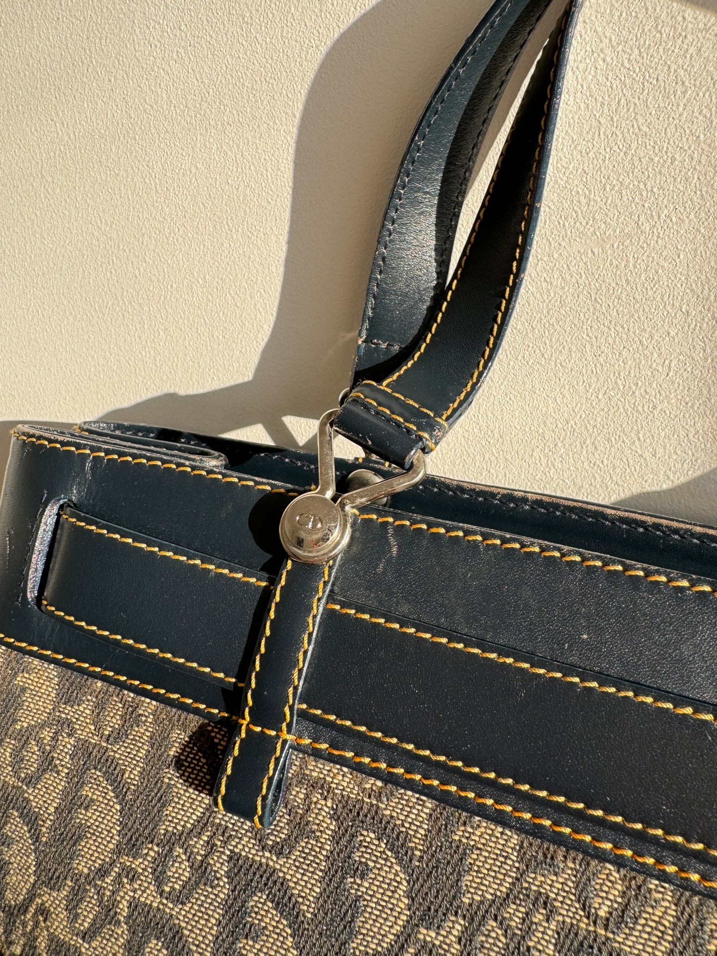 Christian Dior Trotter Jeans Pocket Tote Bag