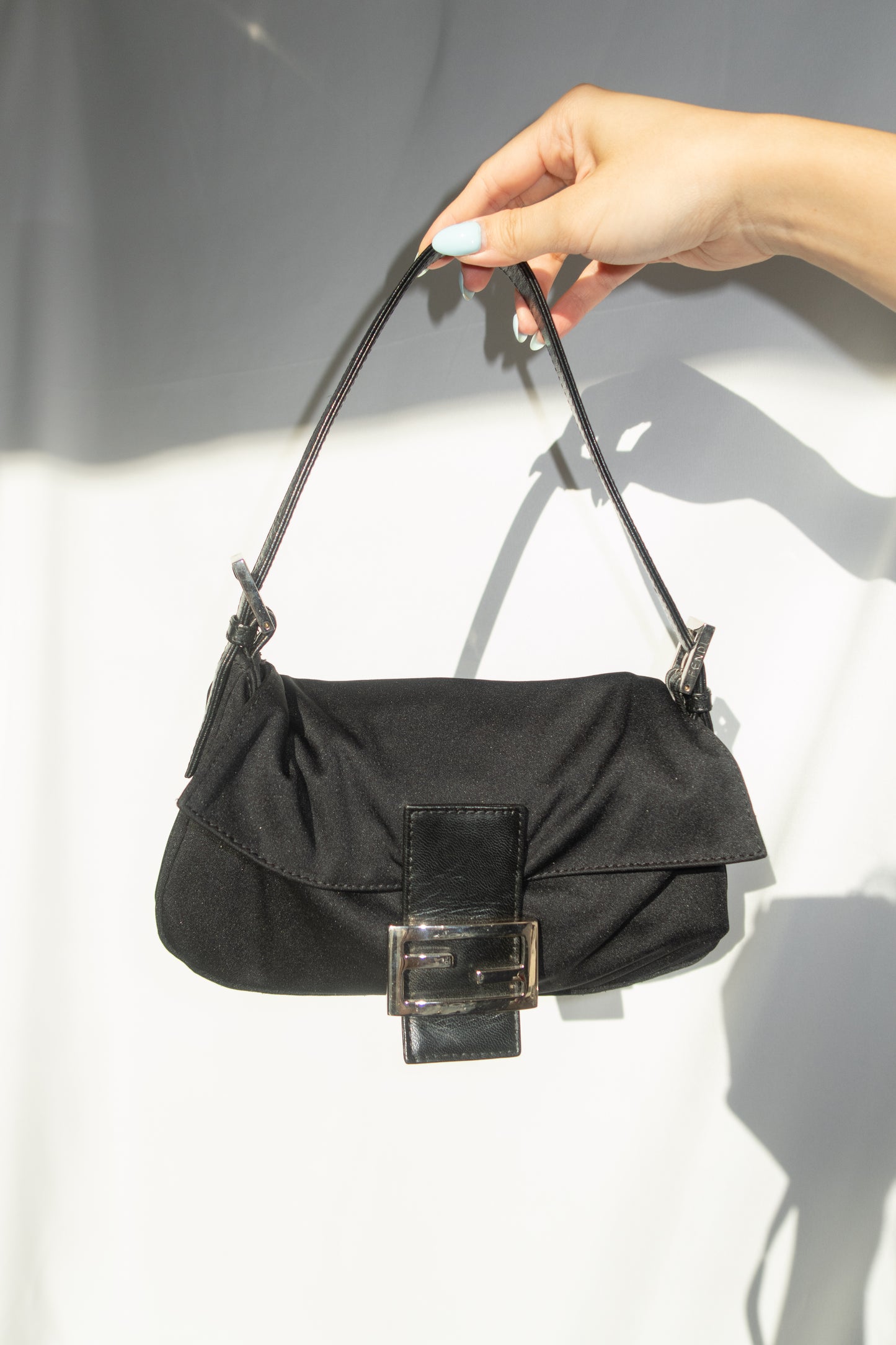 Fendi Baguette Black Shoulder BagFendi Baguette Black Shoulder Bag