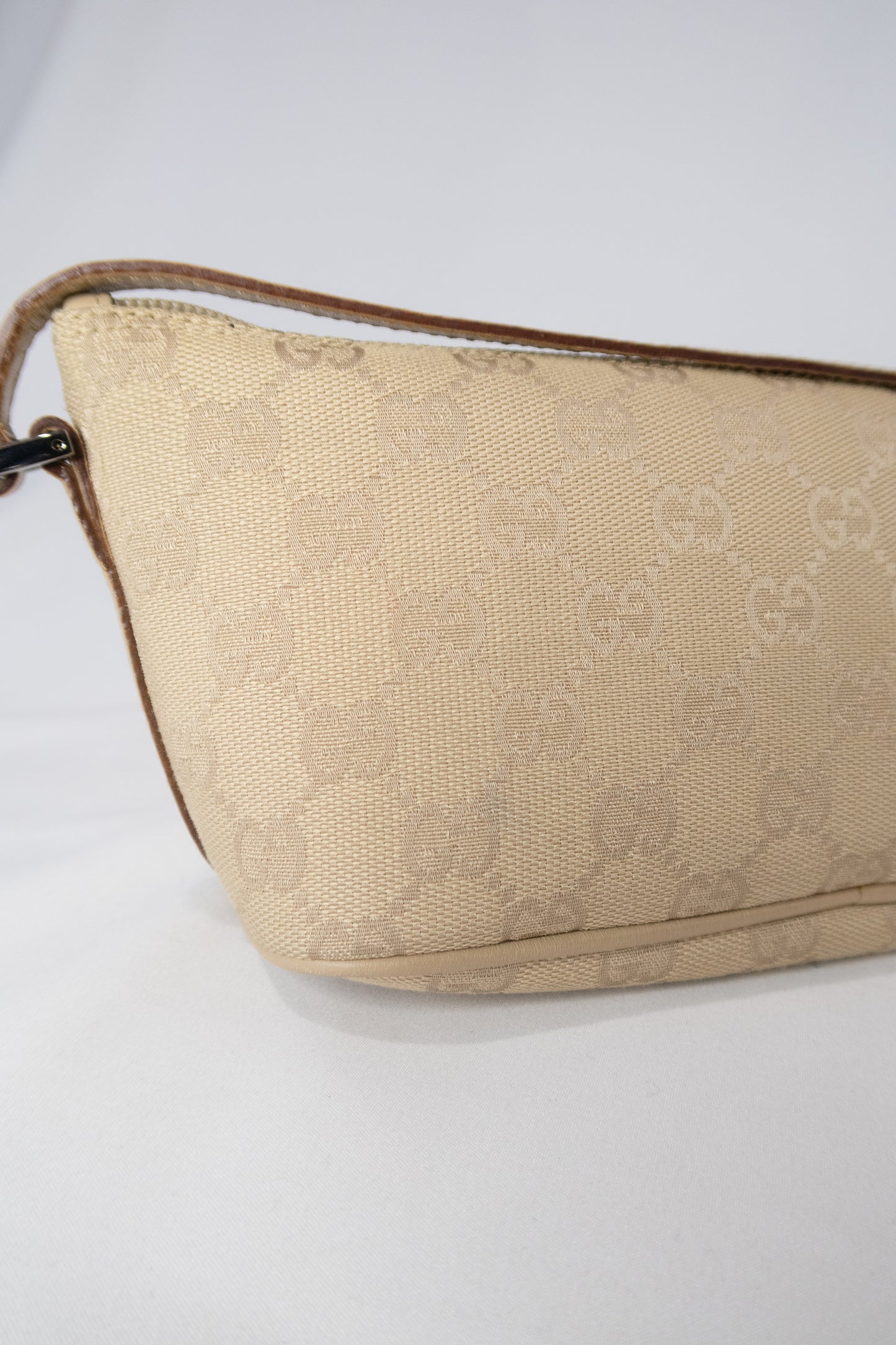 Gucci Monogram Boat Pochette Bag
