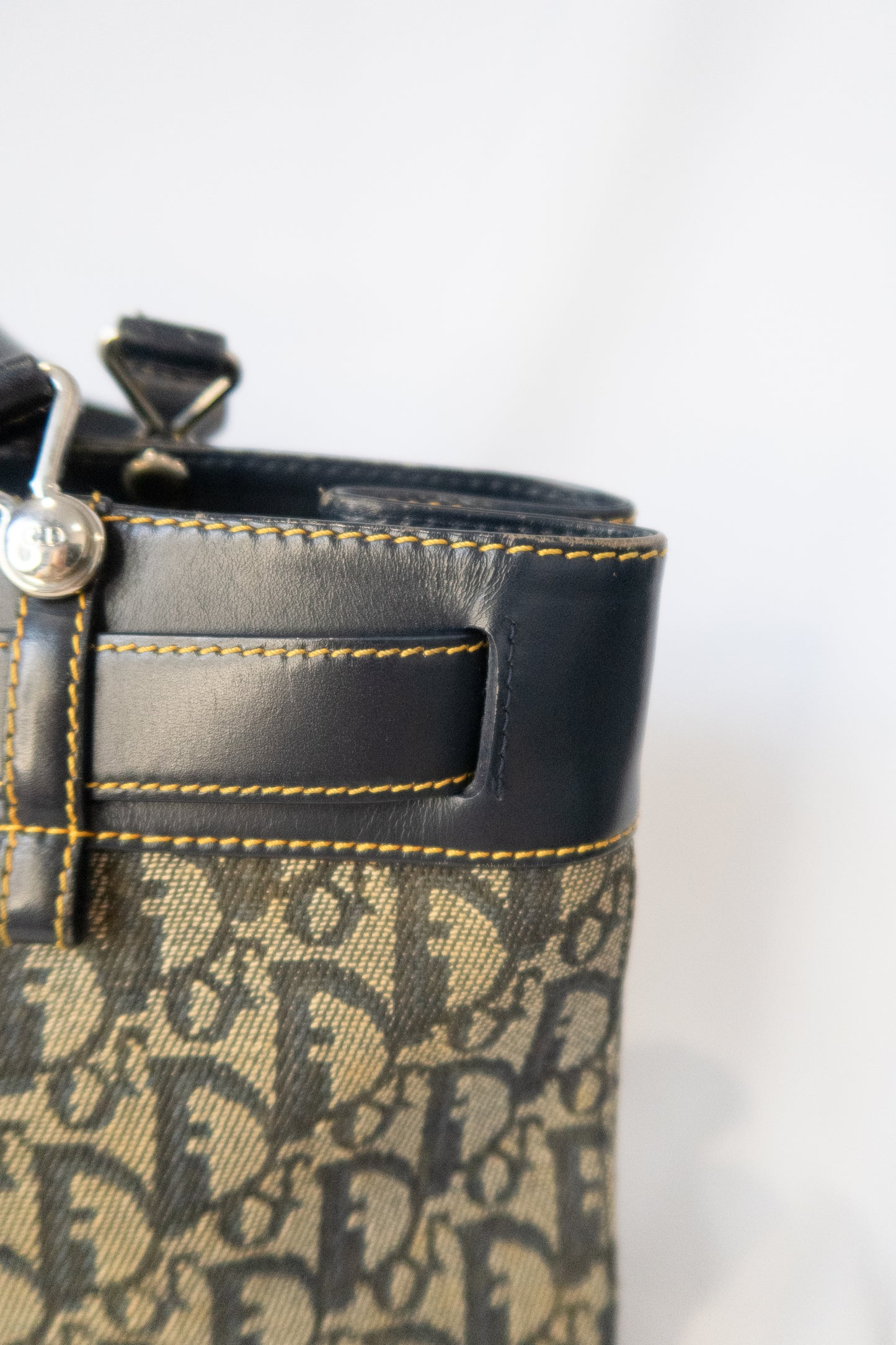 Christian Dior Trotter Jeans Pocket Tote Bag