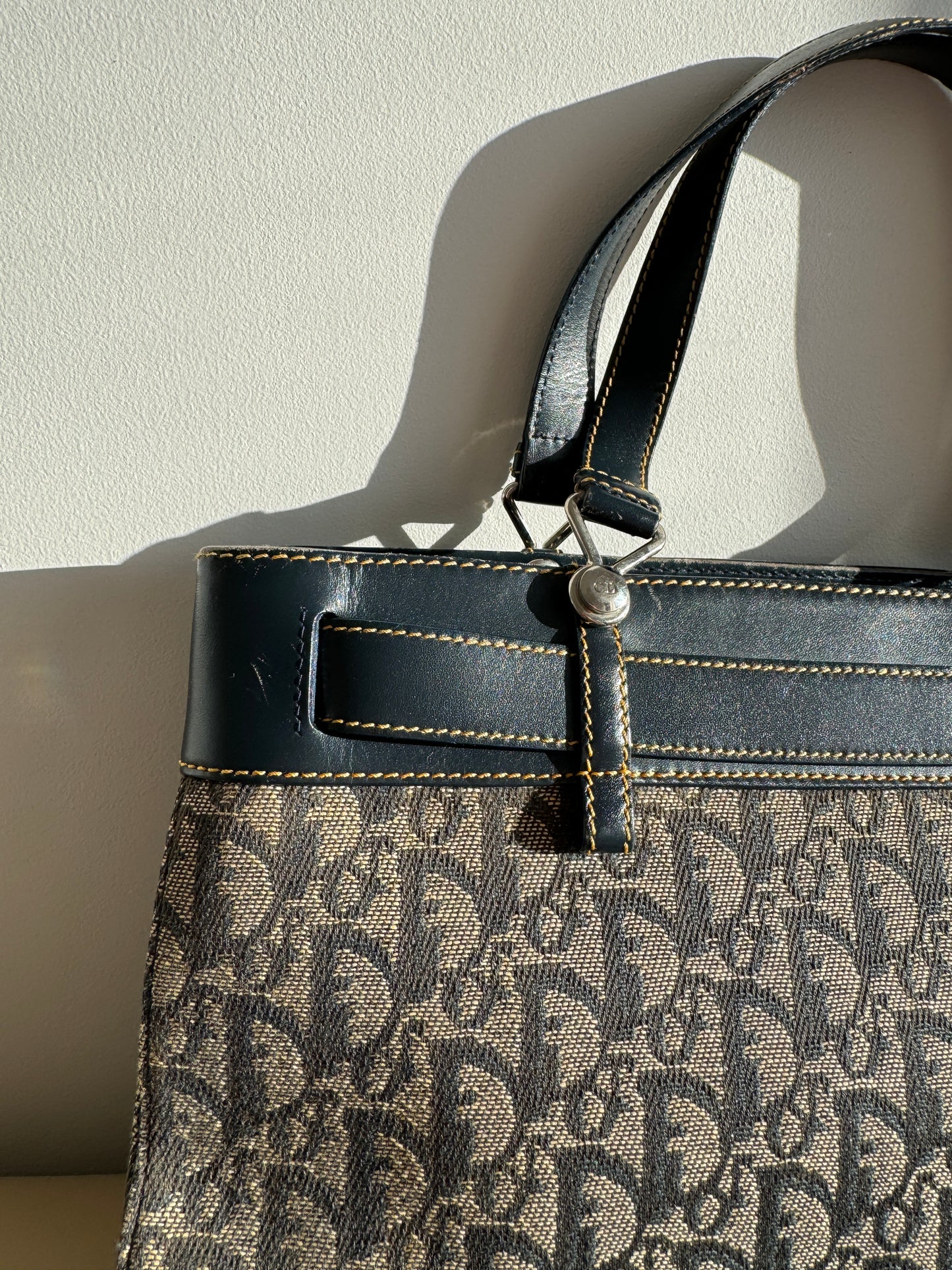 Christian Dior Trotter Jeans Pocket Tote Bag