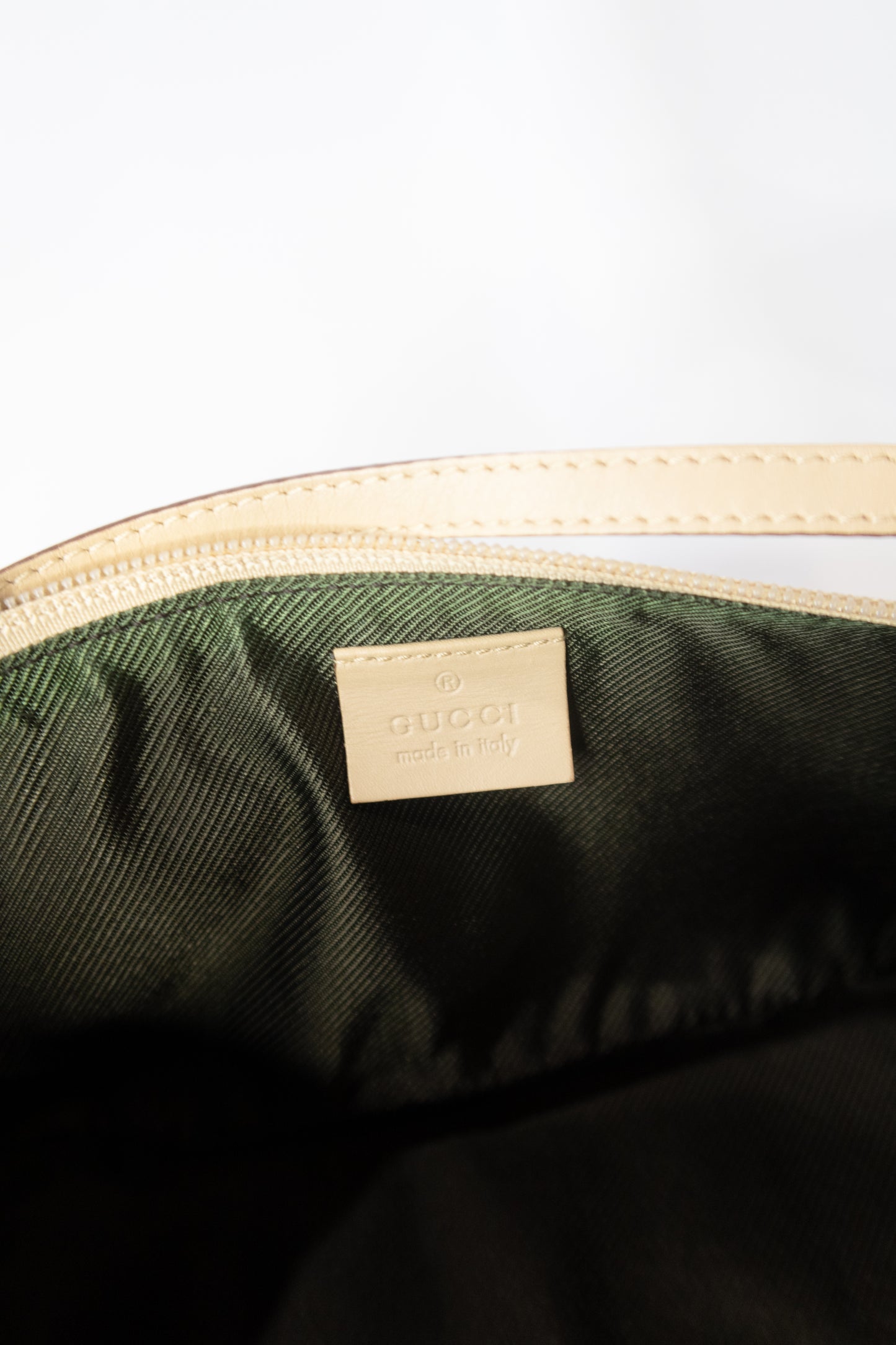 Gucci Monogram Boat Pochette Bag