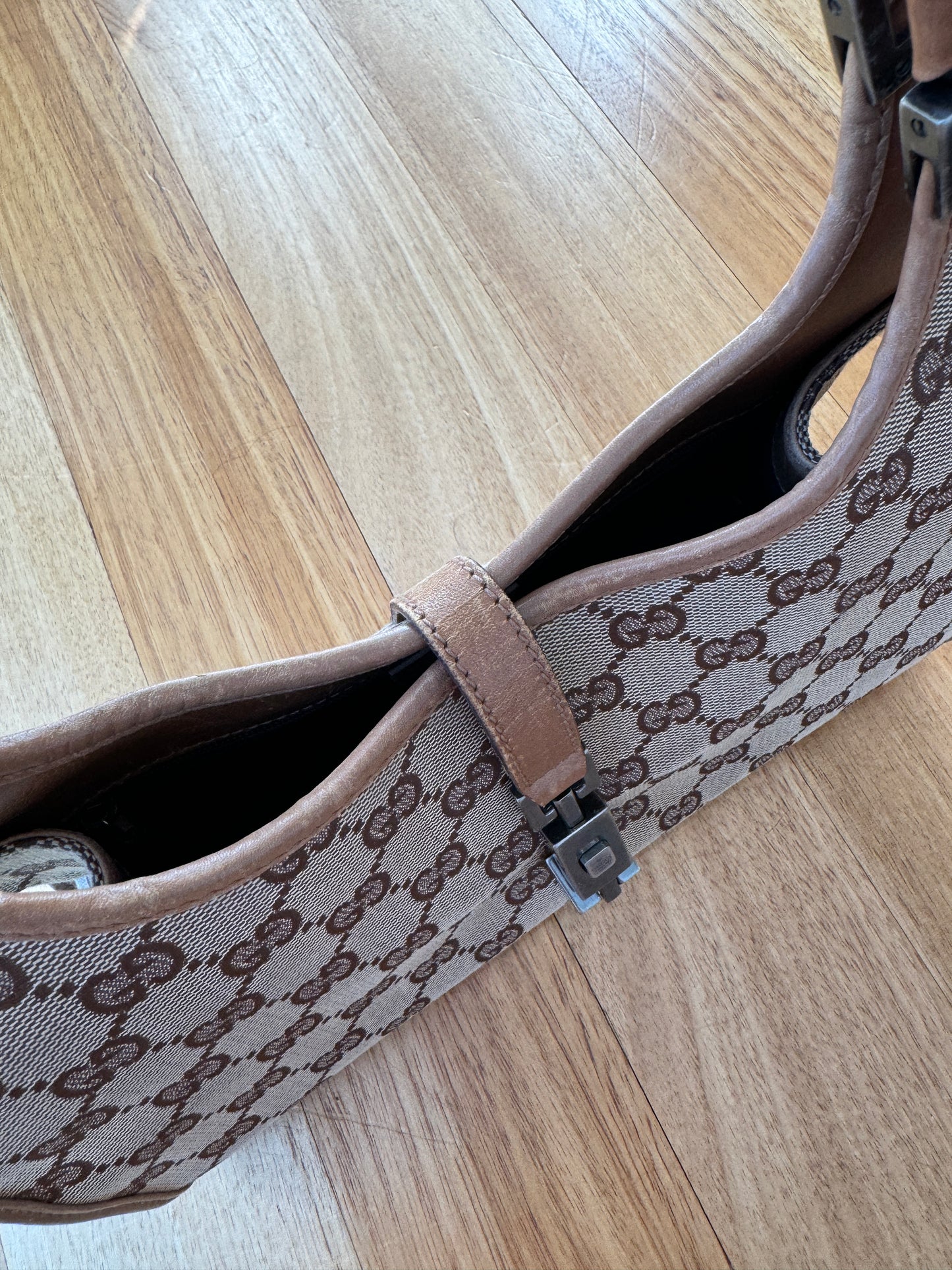 Gucci Jackie Bardot Small Shoulder Bag