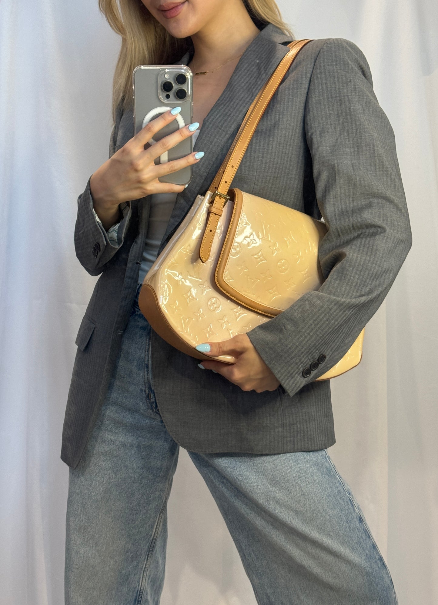 Louis Vuitton Vernis Biscayne Bay Shoulder Bag