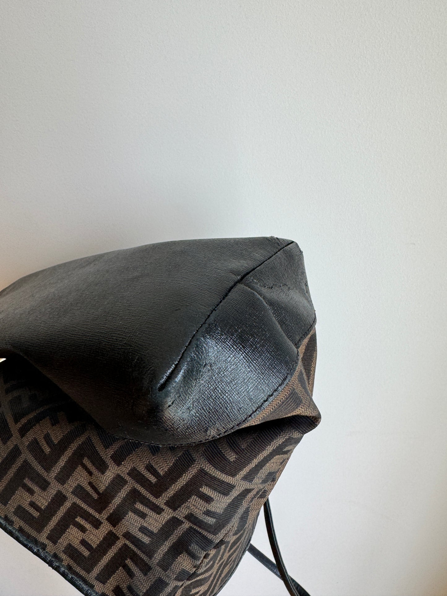 Fendi Zucca Monogram Shopper Tote Bag