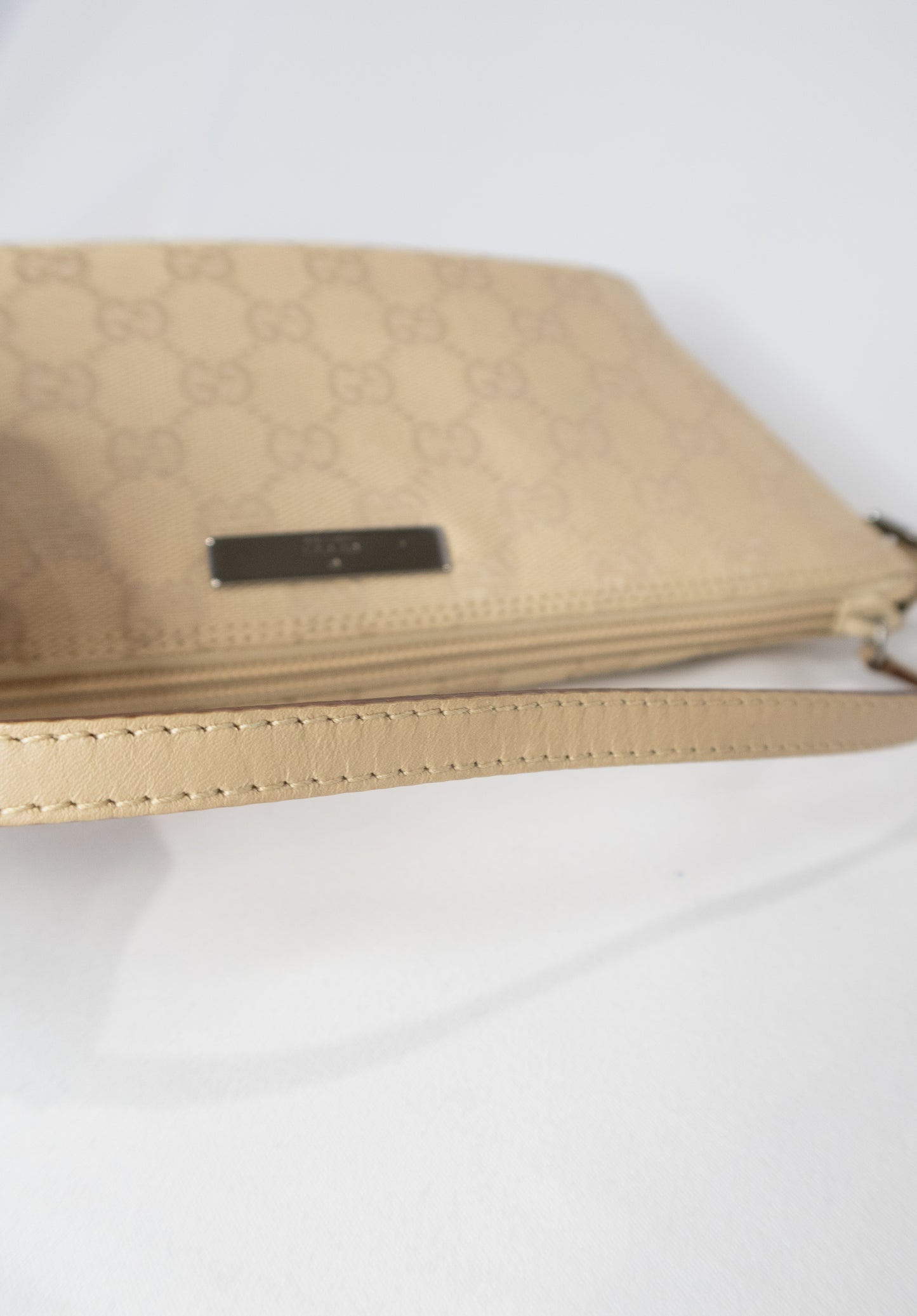 Gucci Monogram Boat Pochette Bag