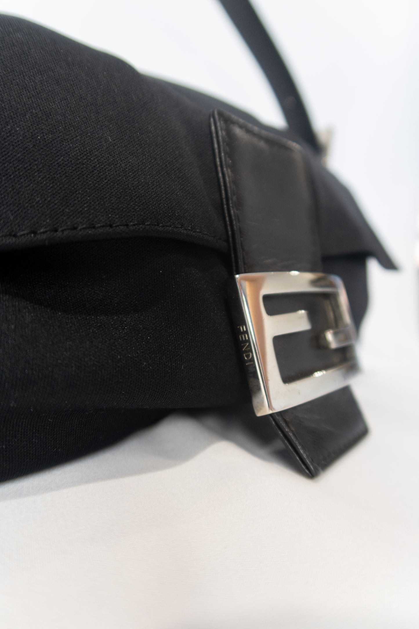 Fendi Baguette Black Shoulder Bag