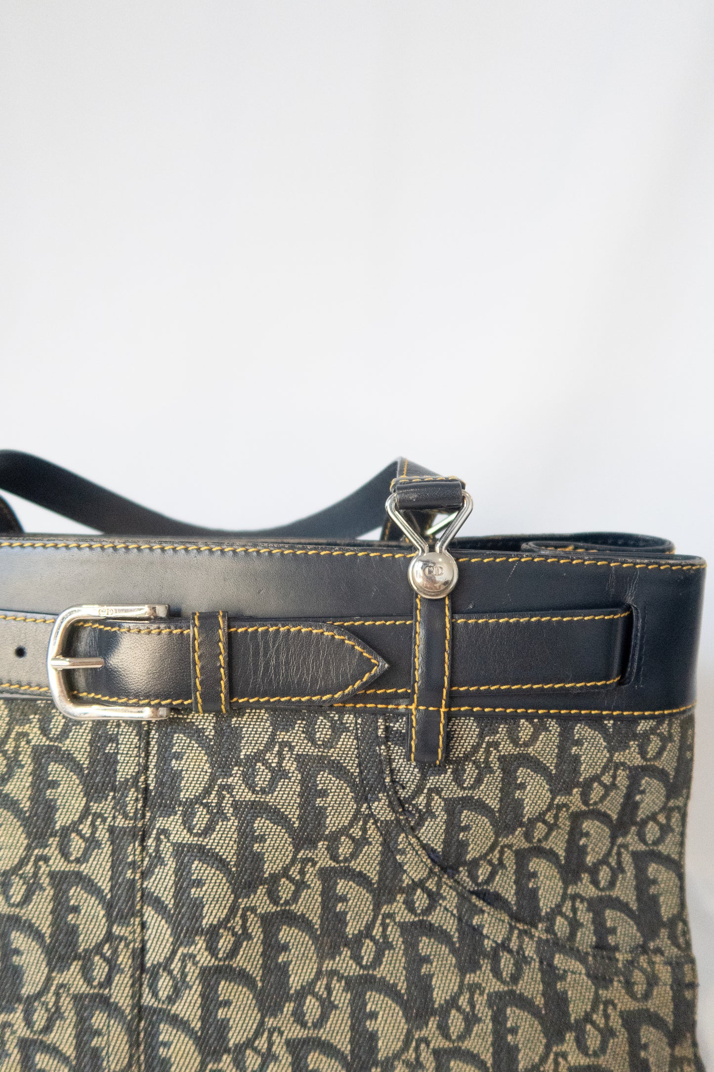 Christian Dior Trotter Jeans Pocket Tote Bag