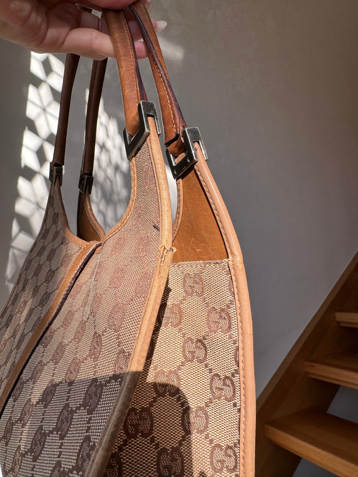 Gucci Jackie Bardot Small Shoulder Bag