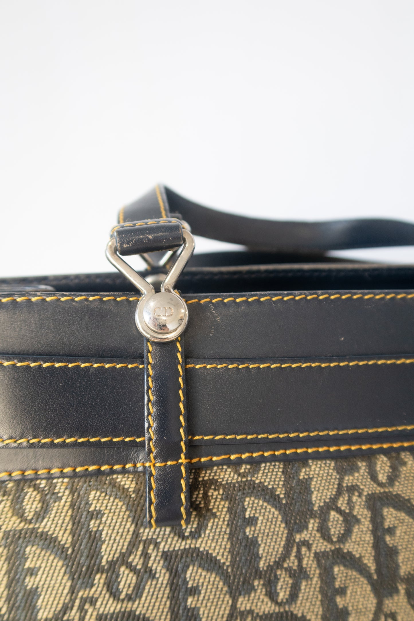 Christian Dior Trotter Jeans Pocket Tote Bag