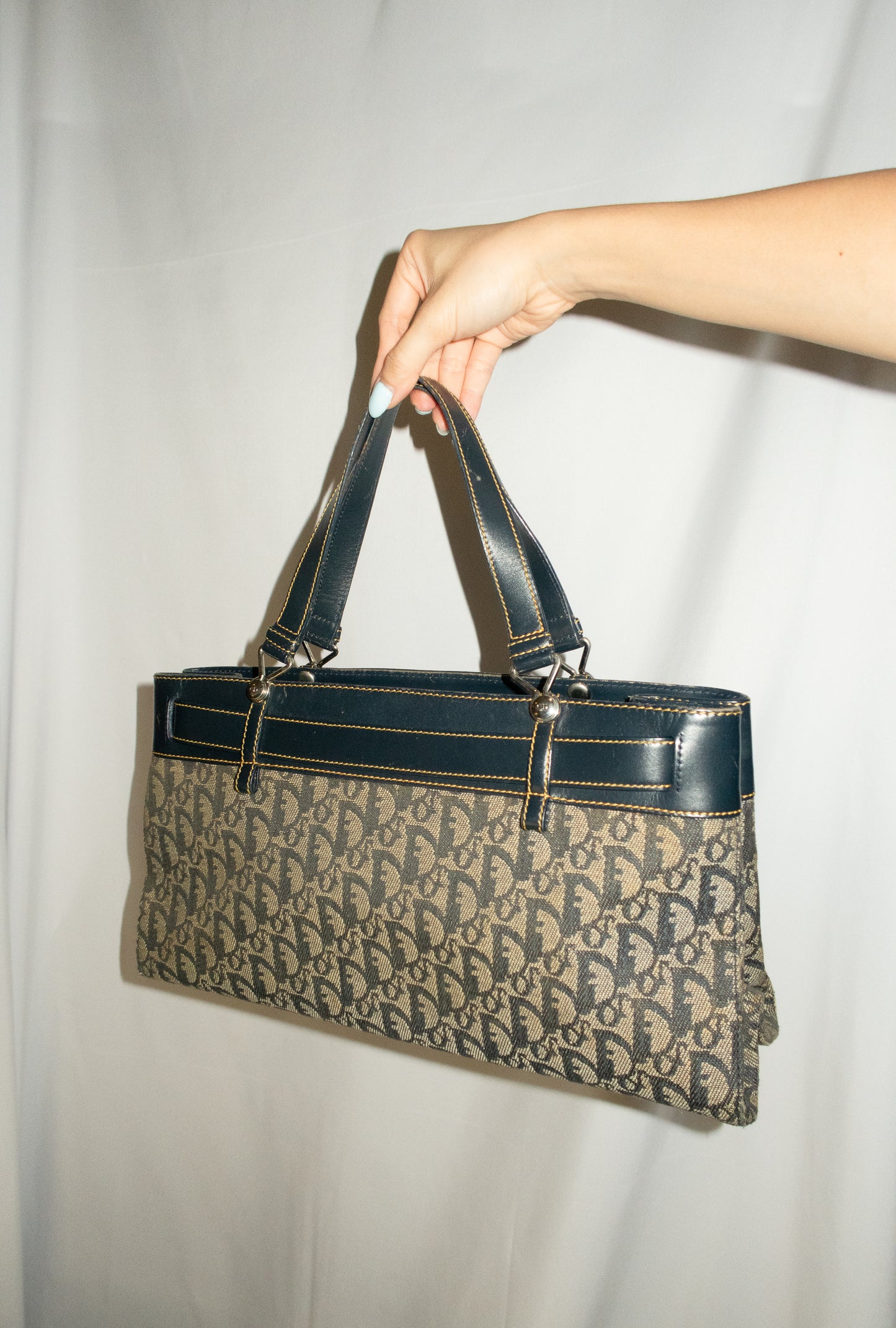 Christian Dior Trotter Jeans Pocket Tote Bag