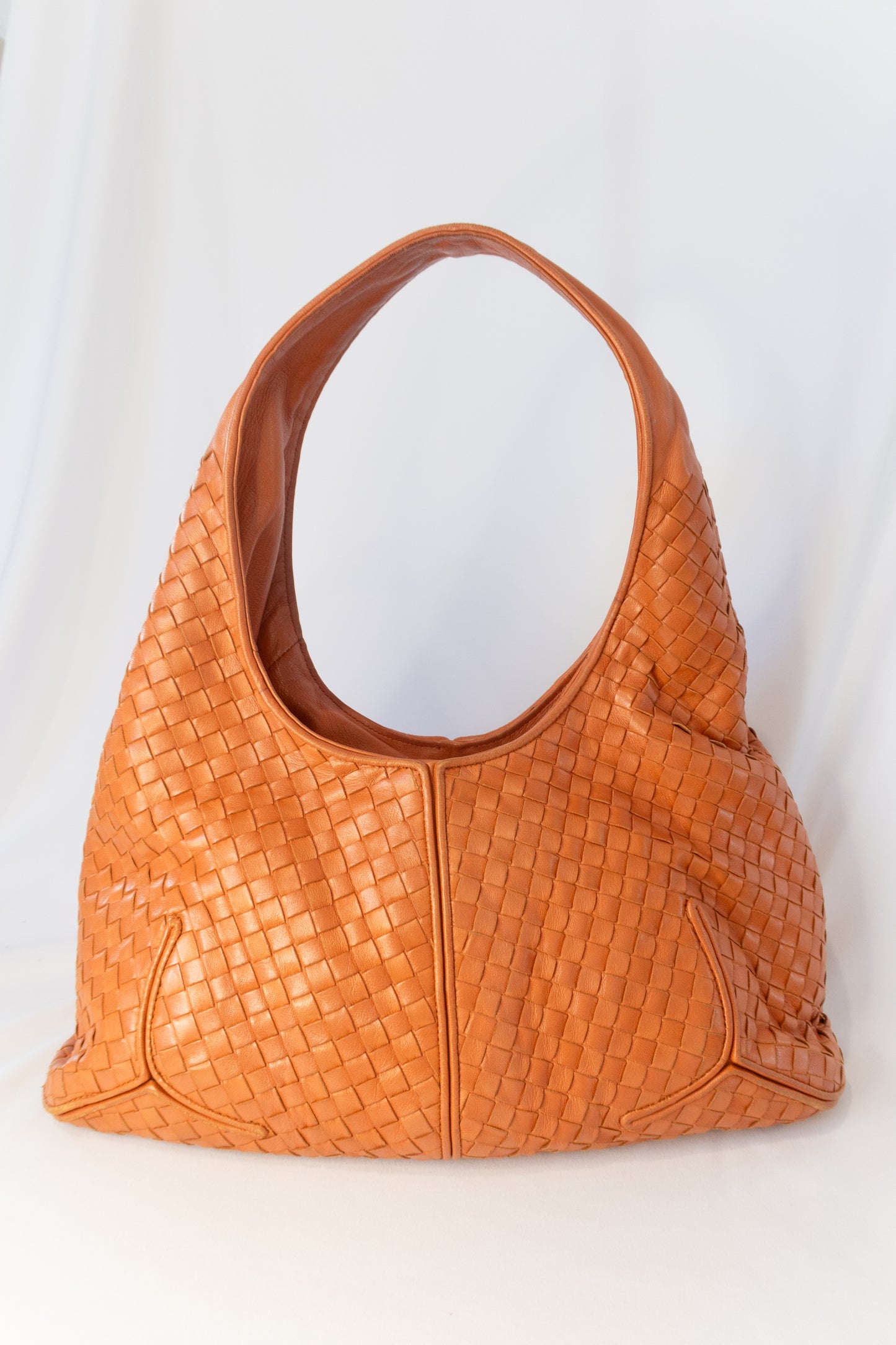 Bottega Veneta Intrecciato Orange Bag