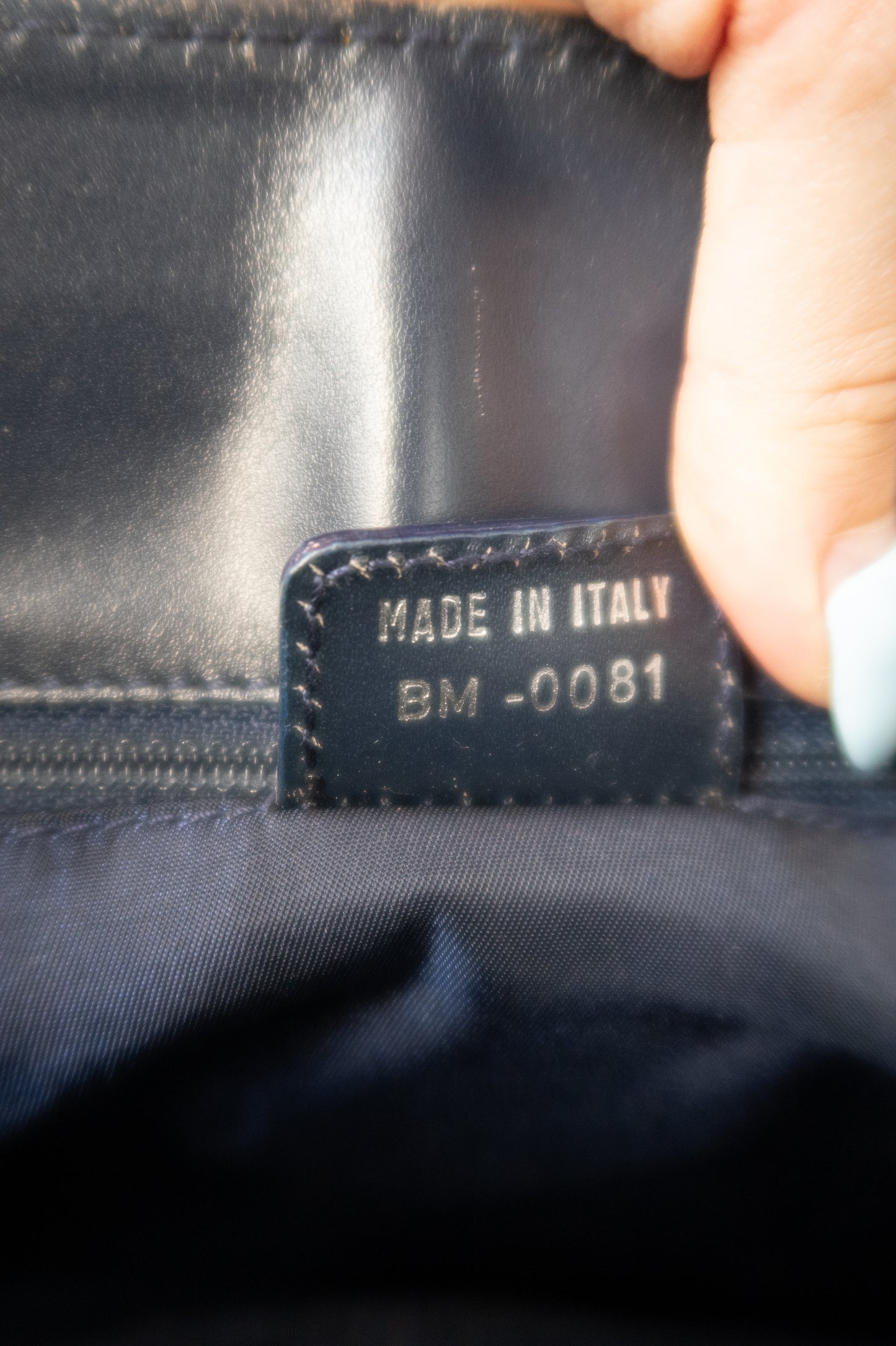 Christian Dior Trotter Jeans Pocket Tote Bag