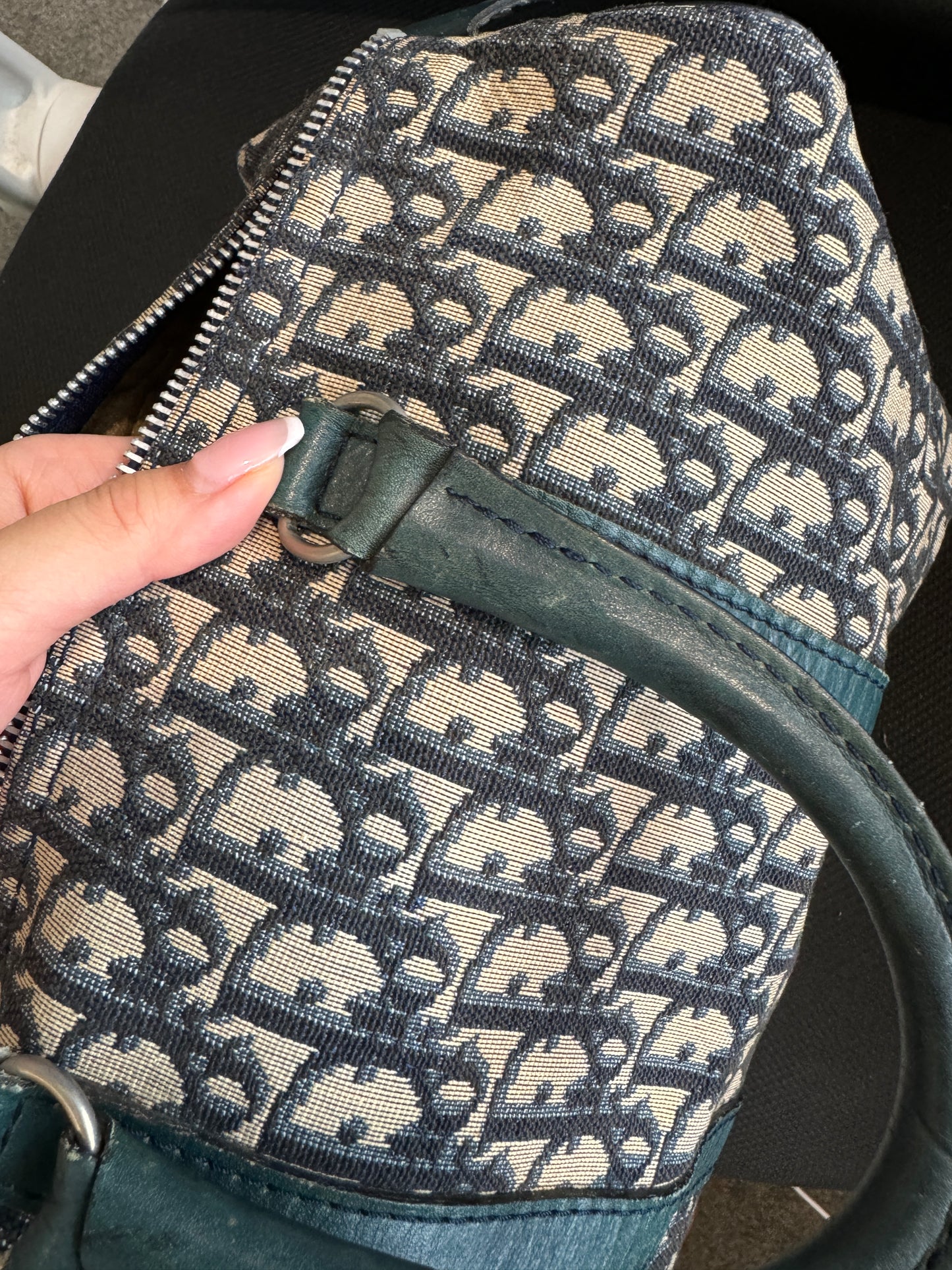 Christian Dior Vintage Trotter Boston Bag