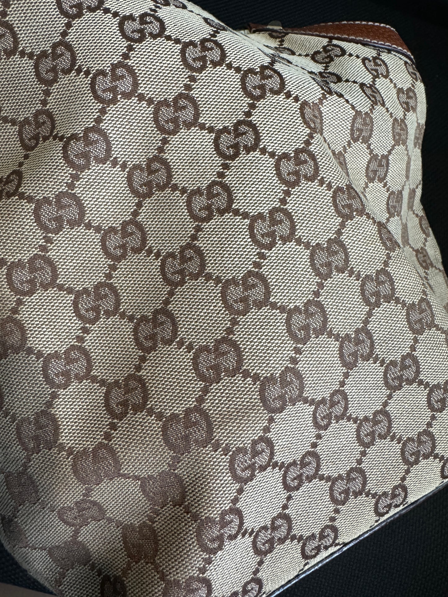Gucci Bamboo Handle Tote Bag