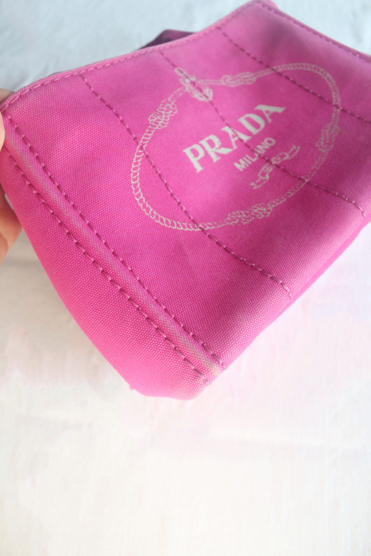 Prada Canapa Tote Bag