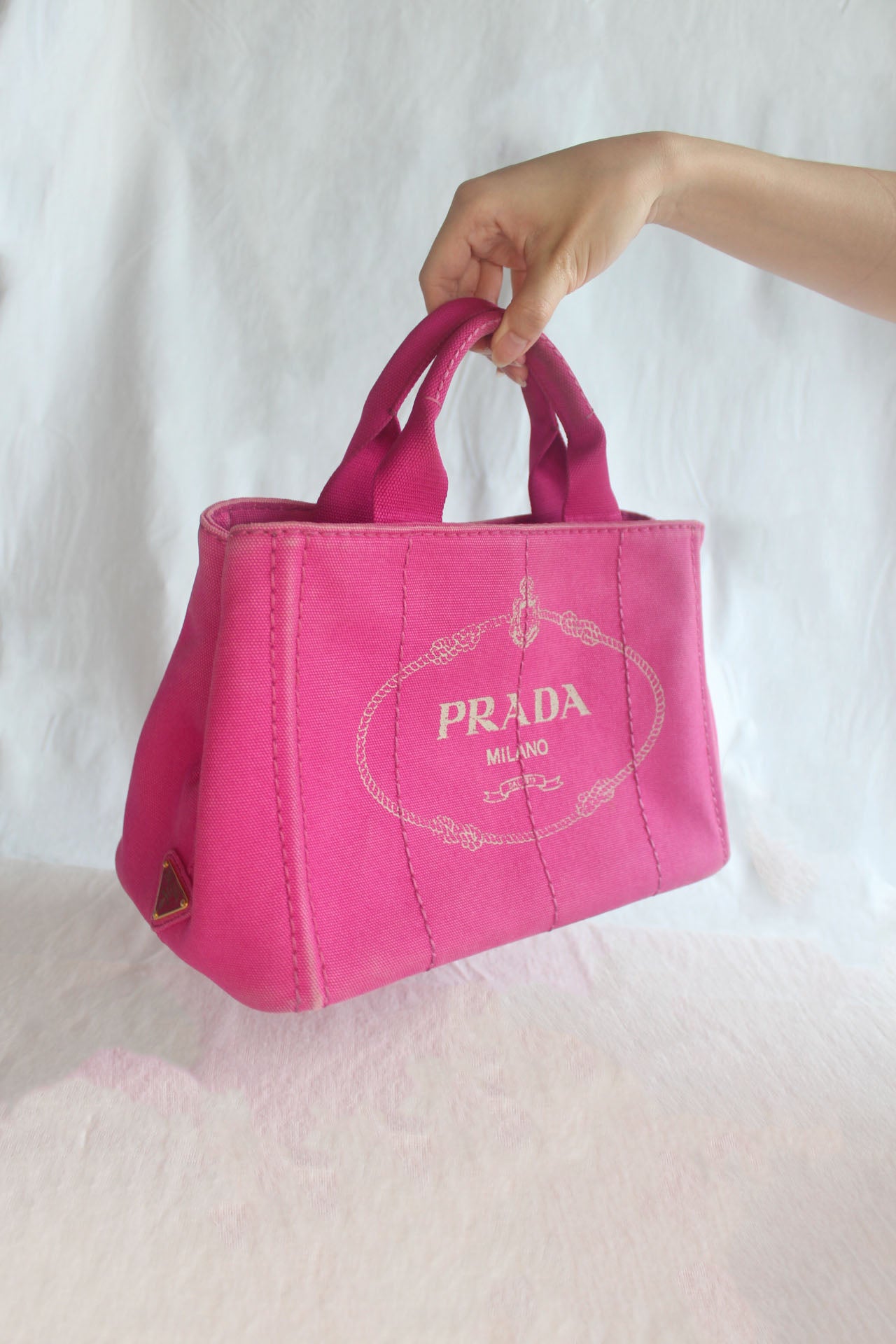 Prada Canapa Tote Bag