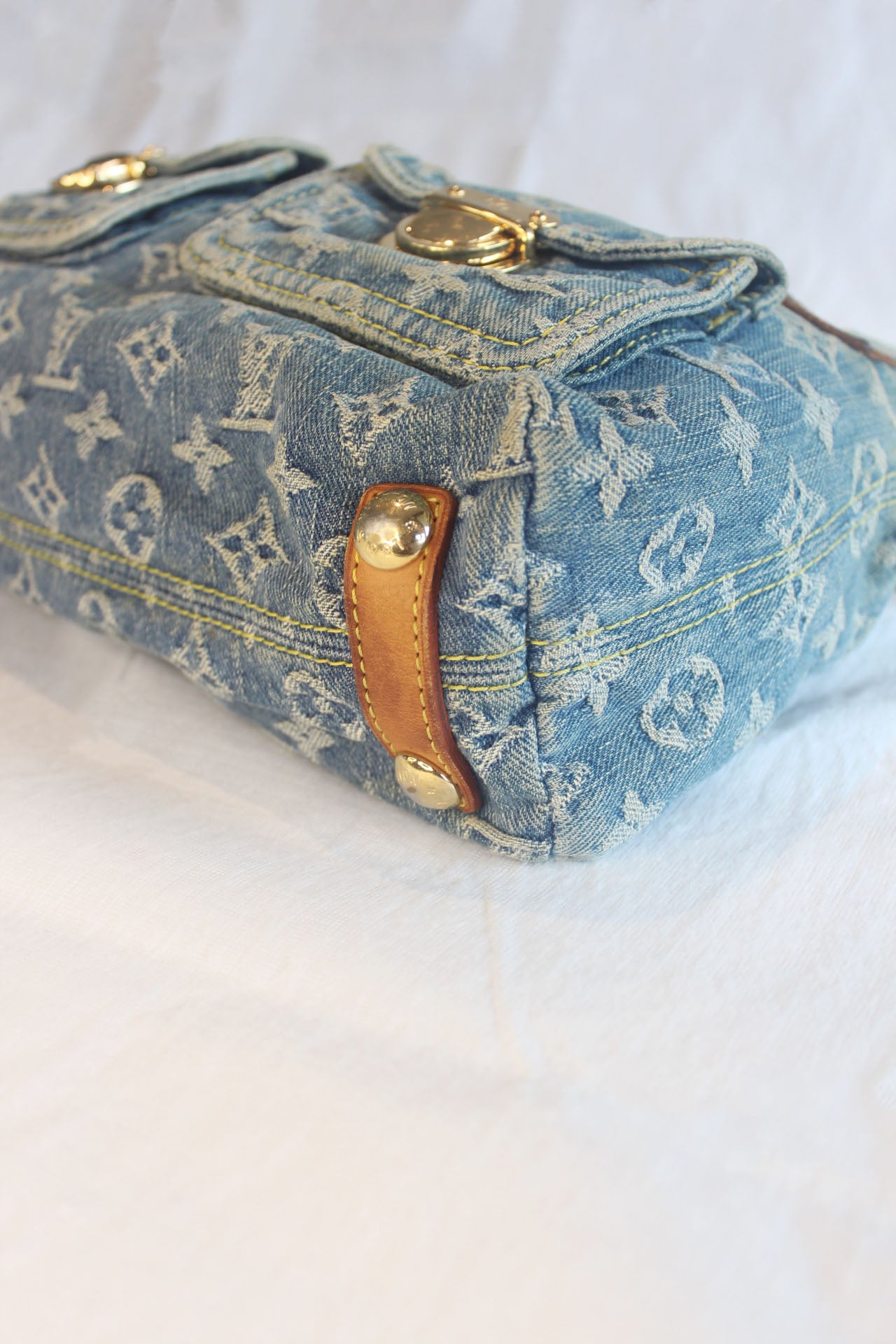 Louis Vuitton Denim Baggy PM Shoulder Bag