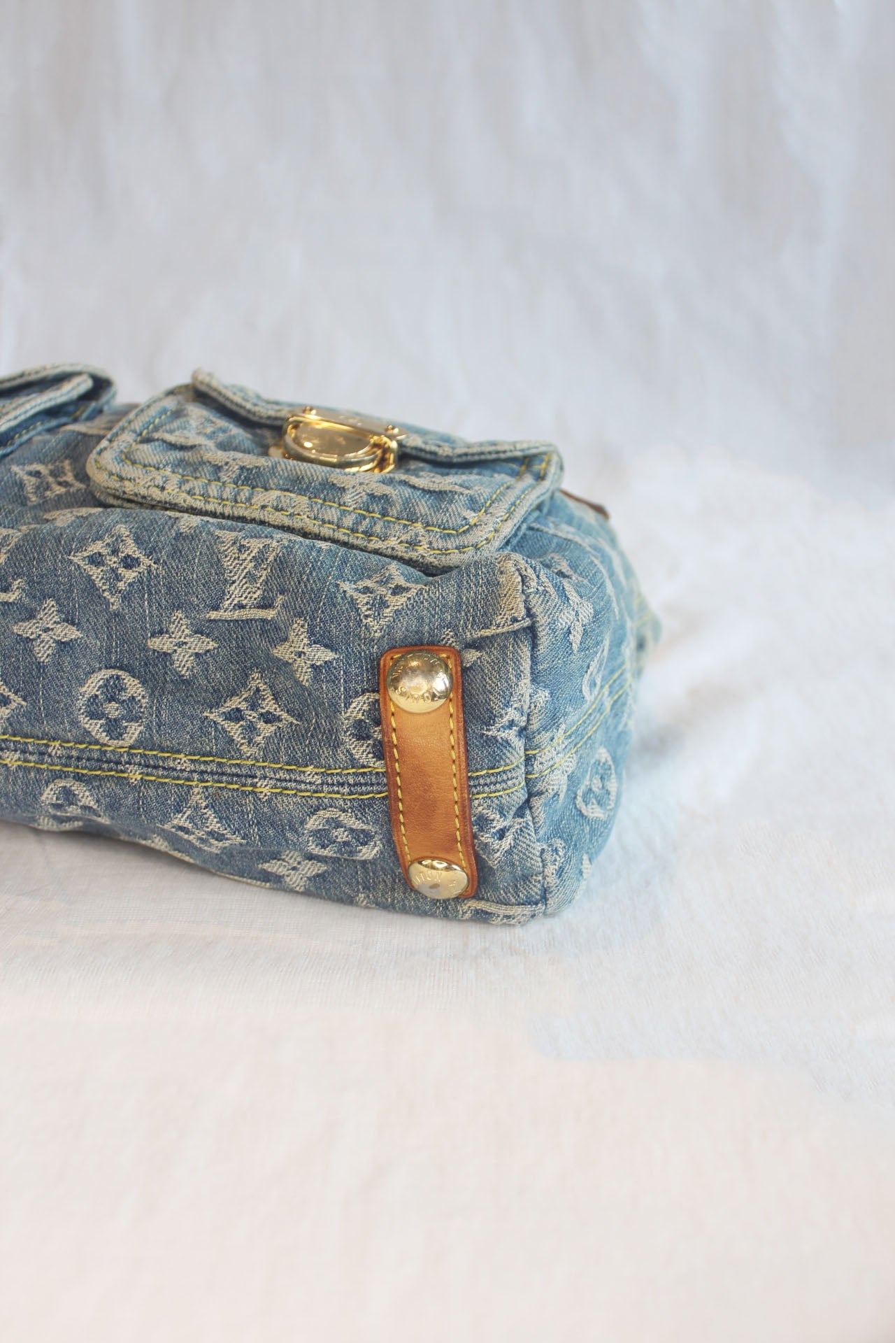 Louis Vuitton Denim Baggy PM Shoulder Bag