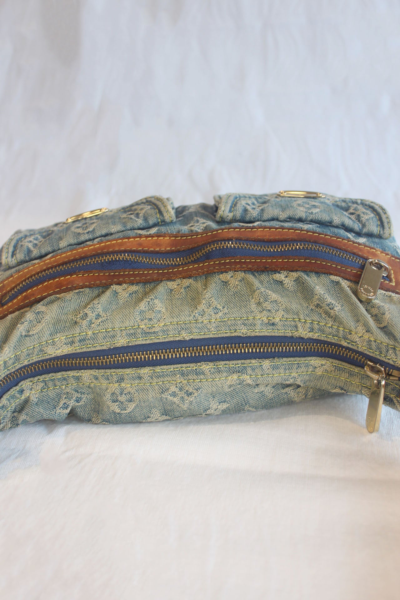Louis Vuitton Denim Baggy PM Shoulder Bag