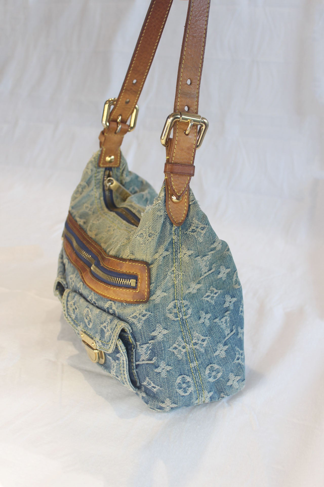 Louis Vuitton Denim Baggy PM Shoulder Bag