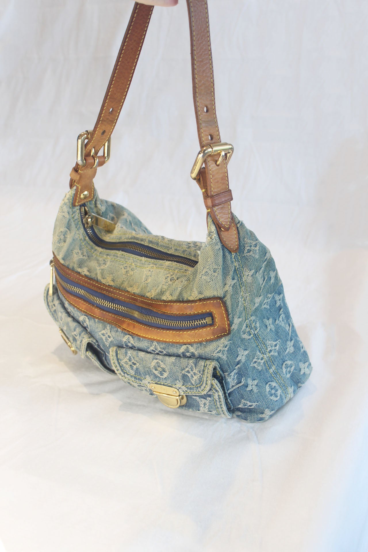 Louis Vuitton Denim Baggy PM Shoulder Bag