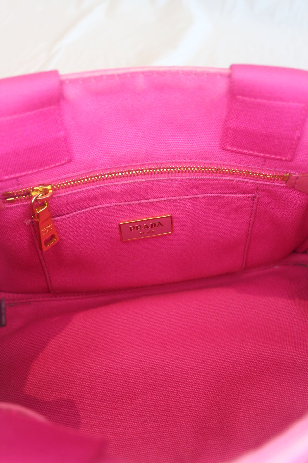 Prada Canapa Tote Bag