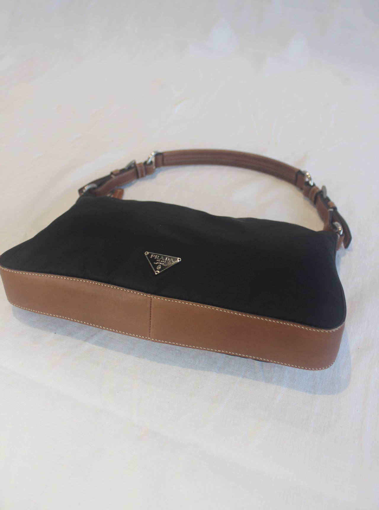 Prada Tessuto Nylon Shoulder Bag