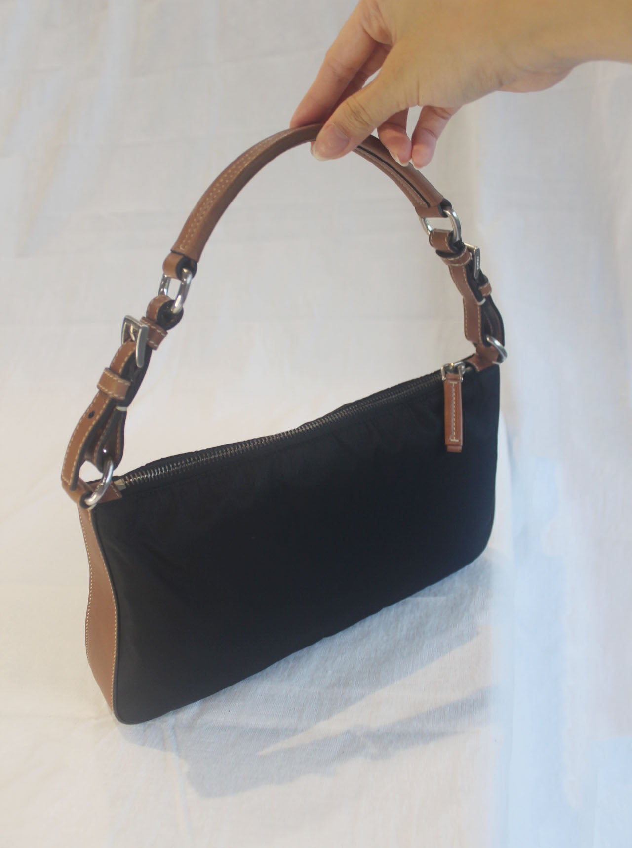 Prada Tessuto Nylon Shoulder Bag