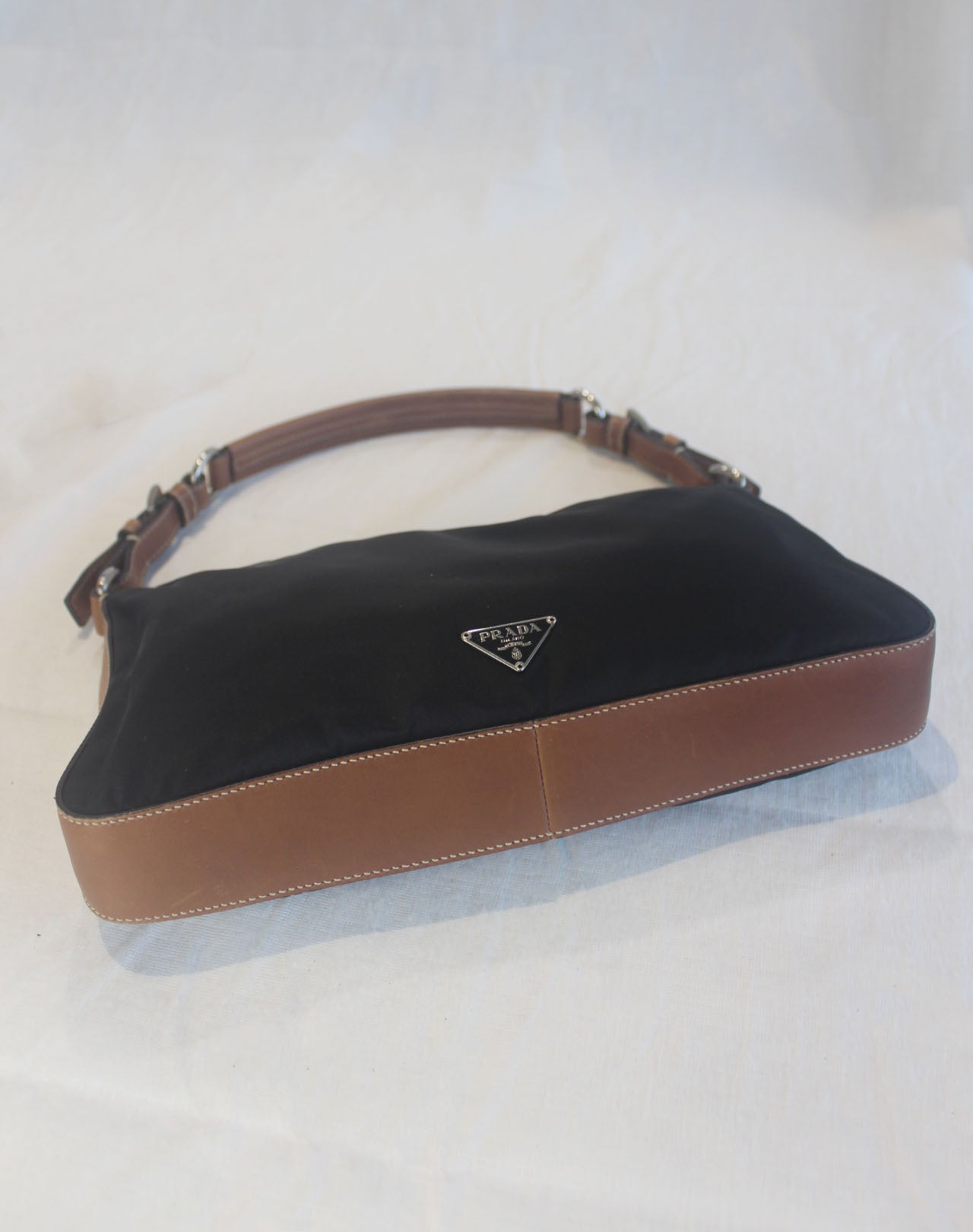 Prada Tessuto Nylon Shoulder Bag