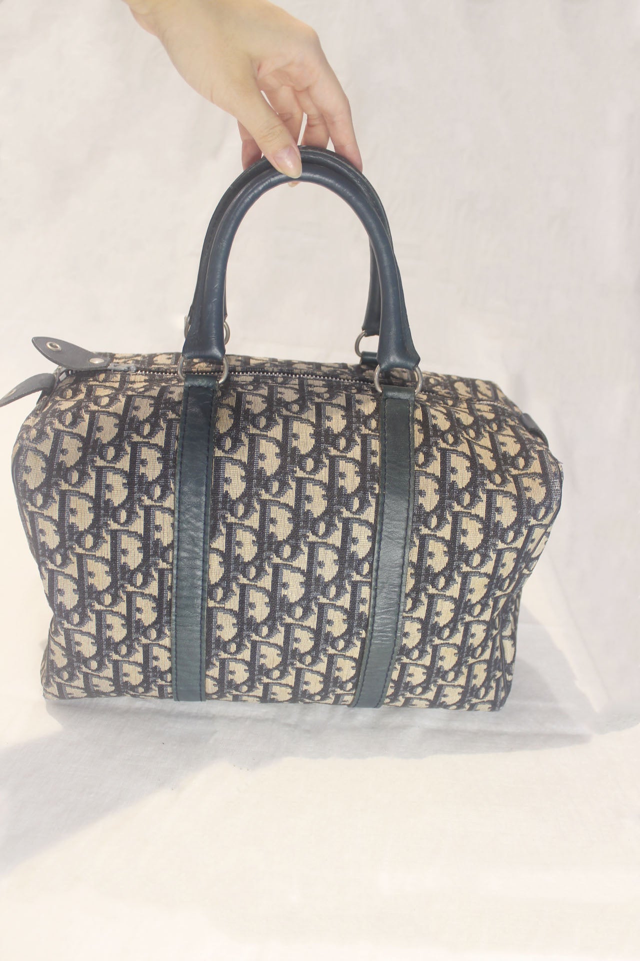 Christian Dior Vintage Trotter Boston Bag