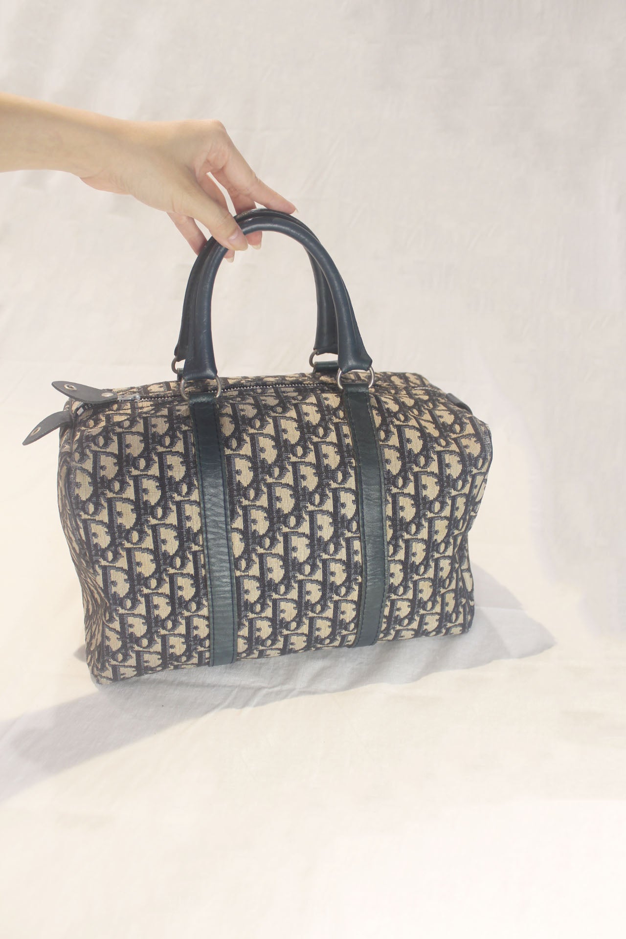 Christian Dior Vintage Trotter Boston Bag