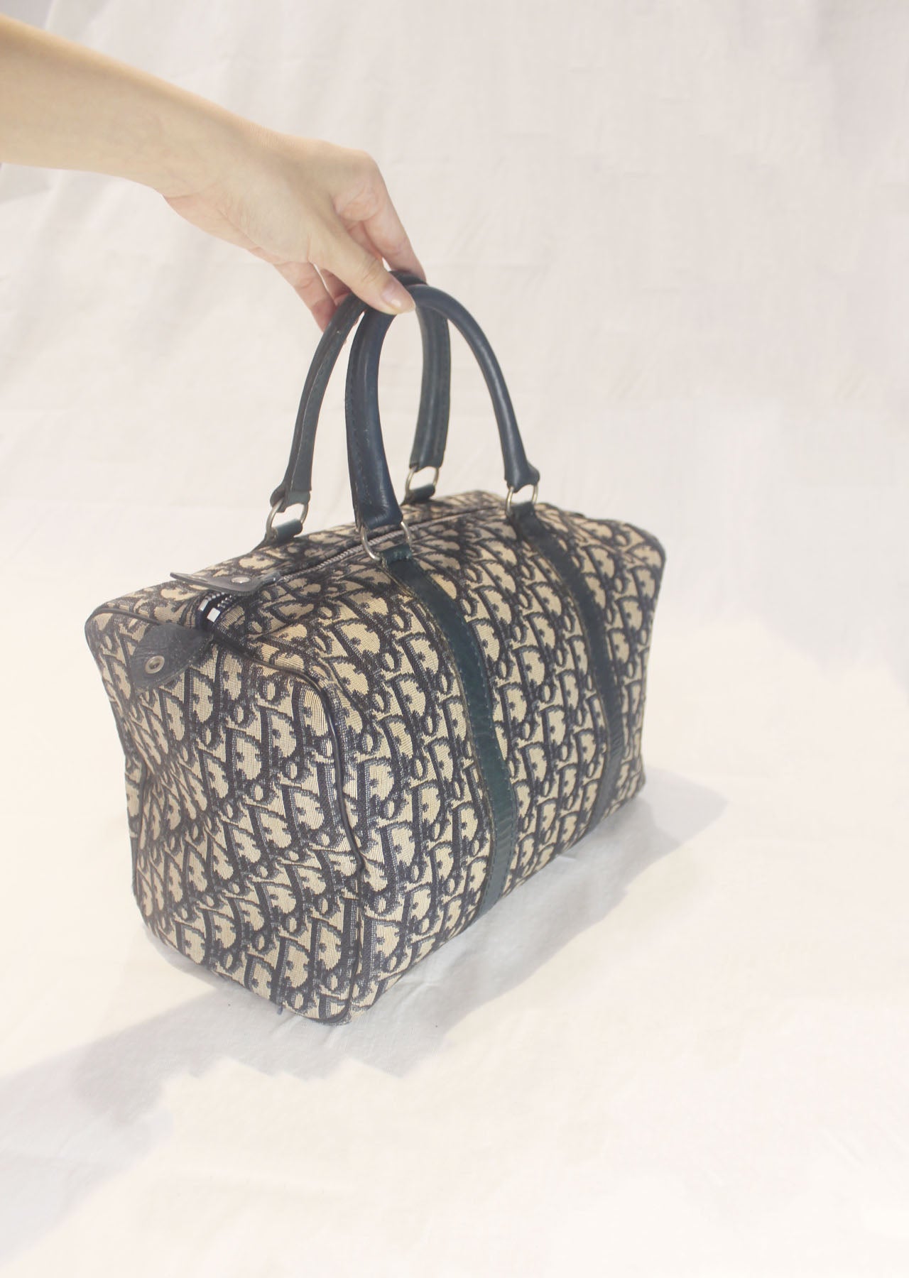 Christian Dior Vintage Trotter Boston Bag