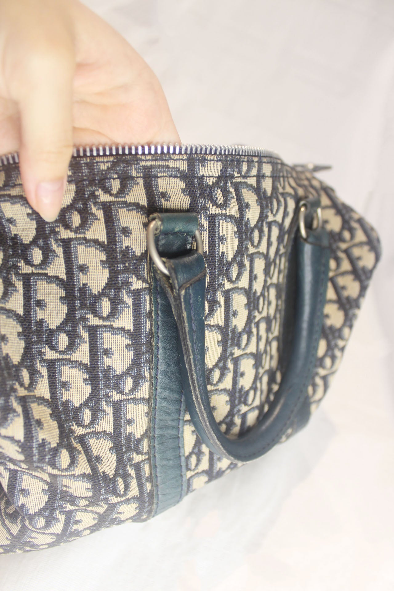 Christian Dior Vintage Trotter Boston Bag