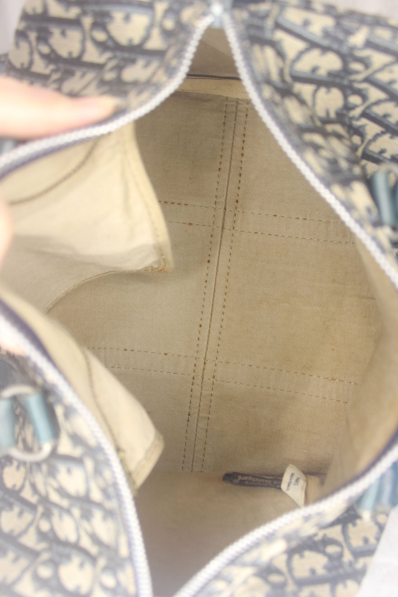 Christian Dior Vintage Trotter Boston Bag