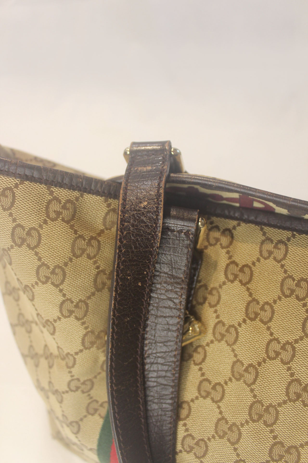 Gucci Monogram Medium Jolicoeur Tote Bag