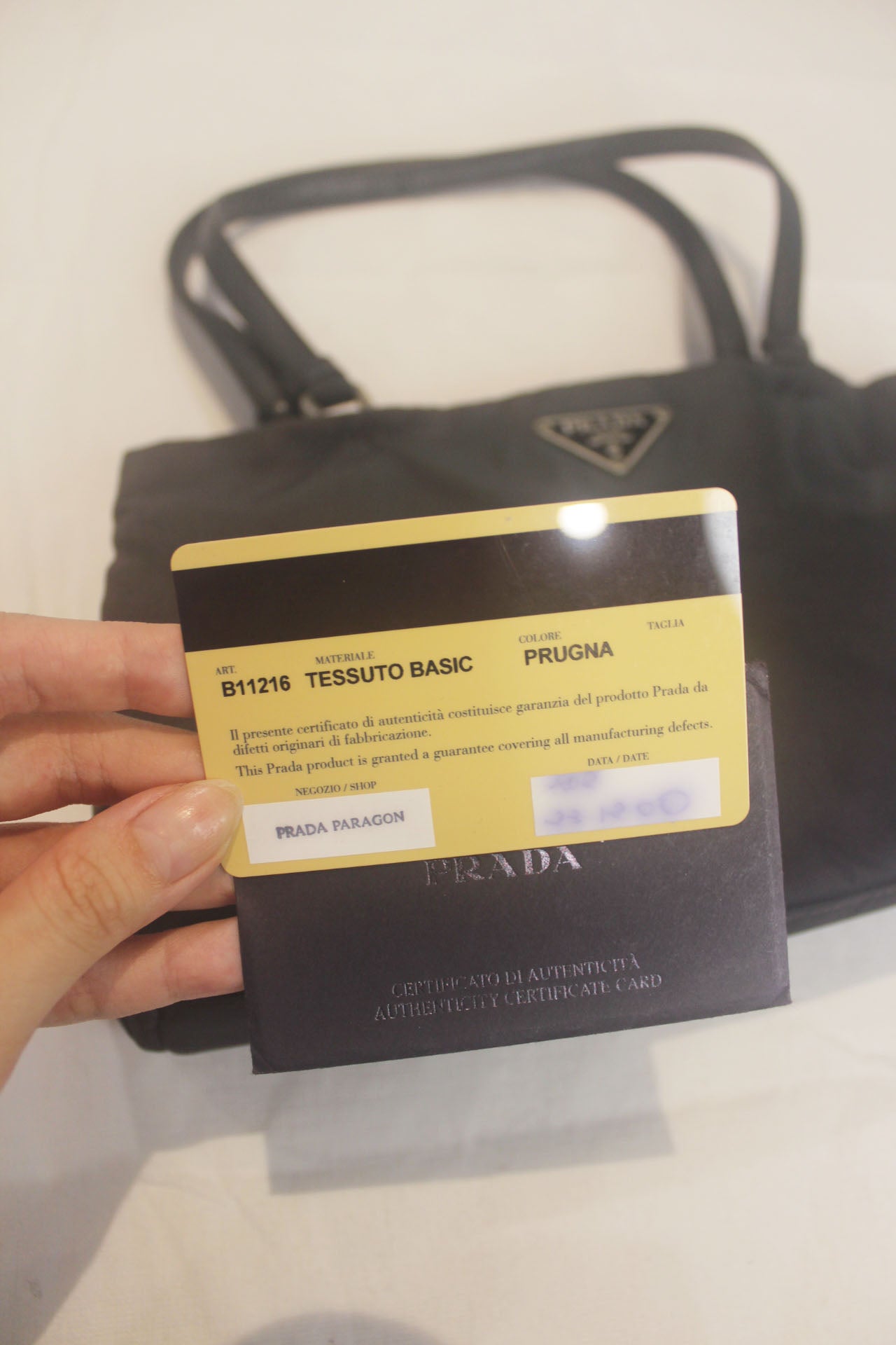 Prada Nylon Small Shoulder Bag