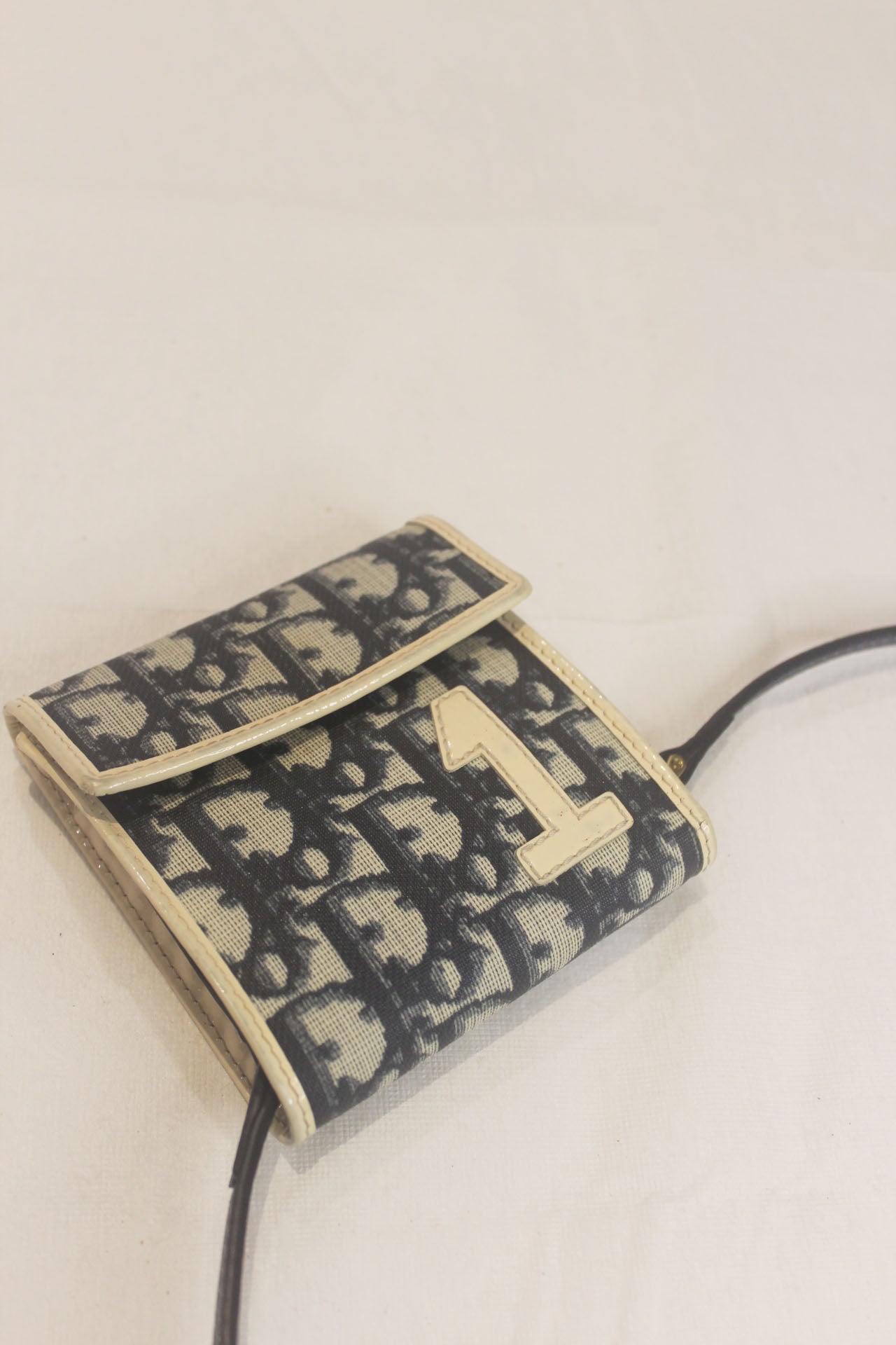 Christian Dior Monogram Wallet on Strap