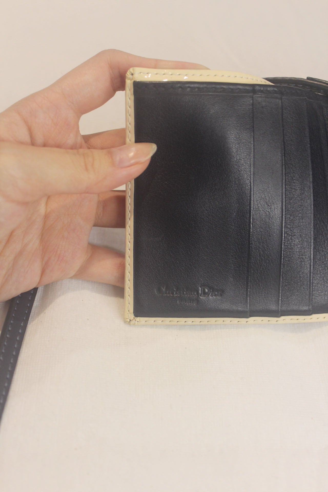 Christian Dior Monogram Wallet on Strap